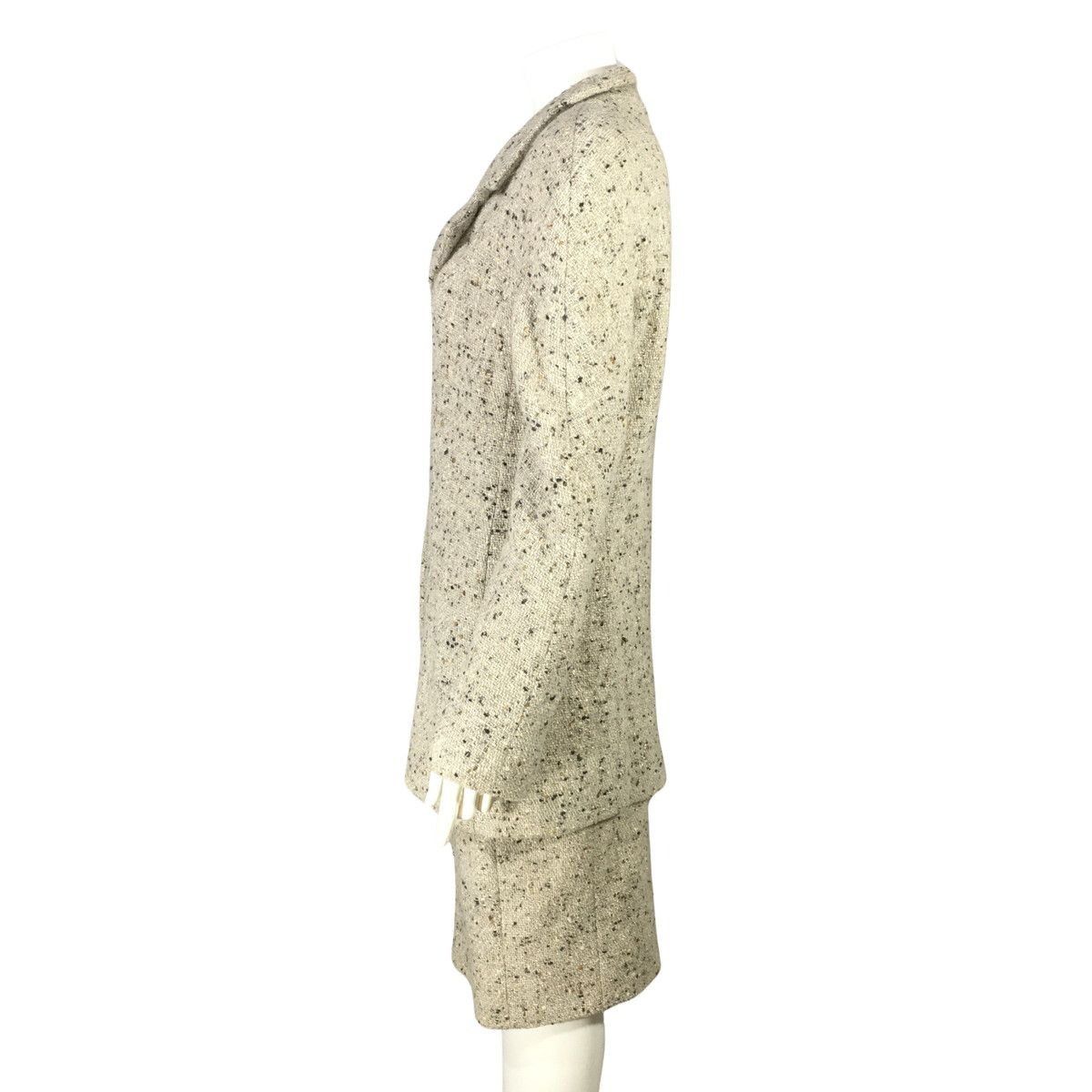 Chanel Chanel vintage 99A Fall Brown Tweed Long Jacket skirt wome Size S / US 4 / IT 40 - 2 Thumbnail
