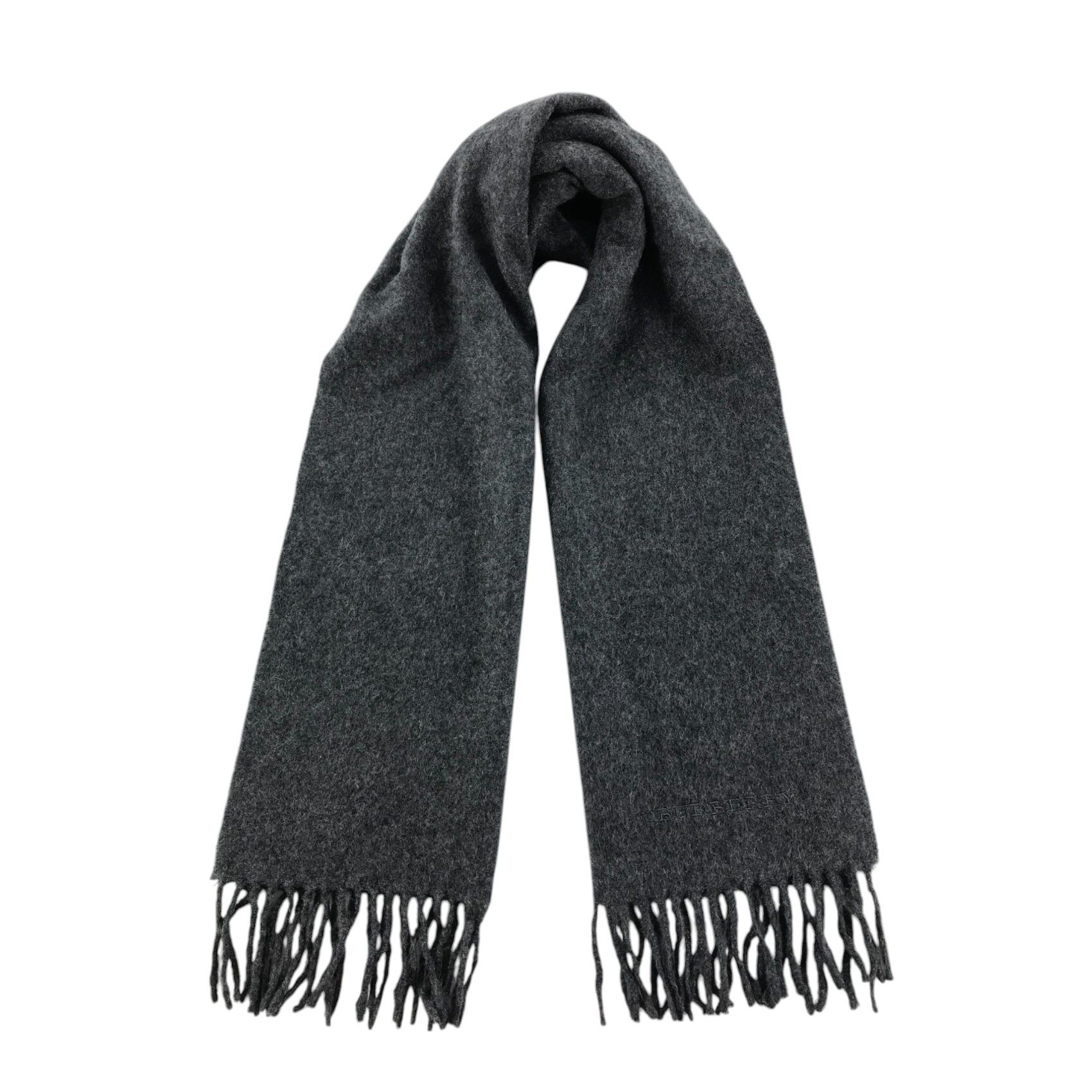 Burberry × Vintage Burberry Scarf / Muffler / Neckwear - WW2537 Size ONE SIZE - 1 Thumbnail