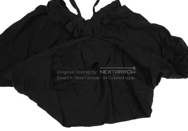 Comme des Garcons Comme Des Garcons Black Vintage Design Short Top Size S / US 4 / IT 40 - 8 Thumbnail