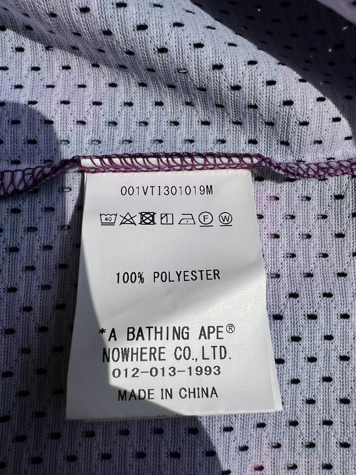 Bape Bape Jersey Size US S / EU 44-46 / 1 - 7 Thumbnail