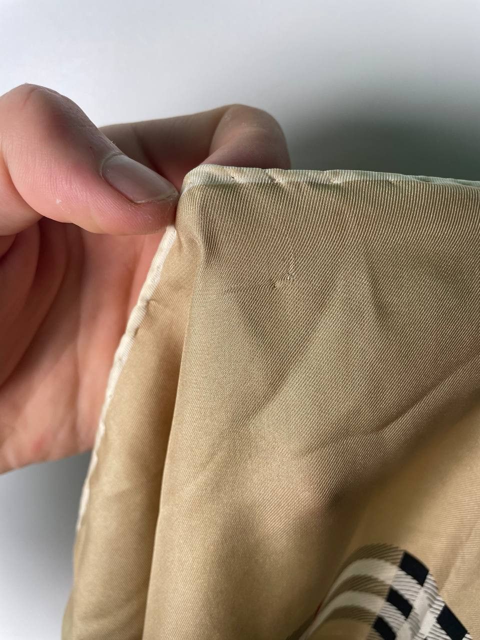 Burberry × Vintage BURBERRY VINTAGE NOVA CHECK SILK SCARF Size ONE SIZE - 5 Thumbnail