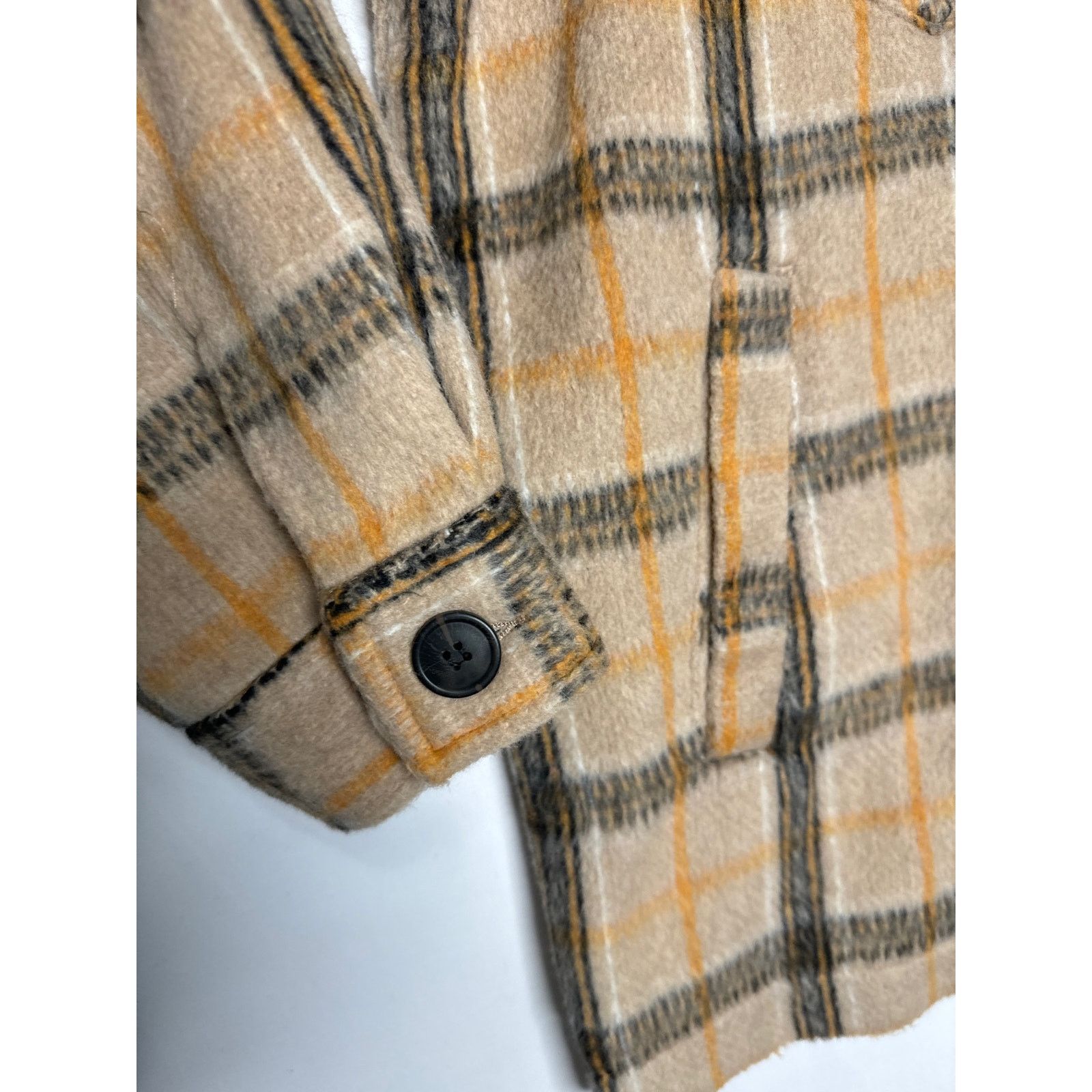 Other NWT Sebby Women's Oversized Plaid Fall Shirt Coat large Size L / US 10 / IT 46 - 4 Thumbnail