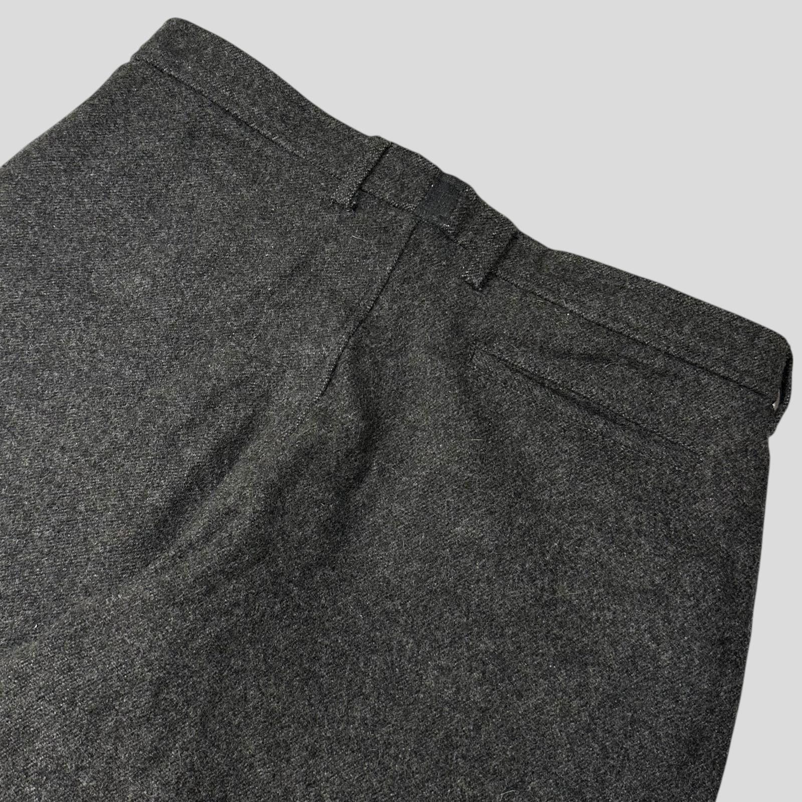 Prada Prada Sport AW99 Heavy Wool Baggy Work Trousers - IT50 Size US 32 / EU 48 - 6 Thumbnail
