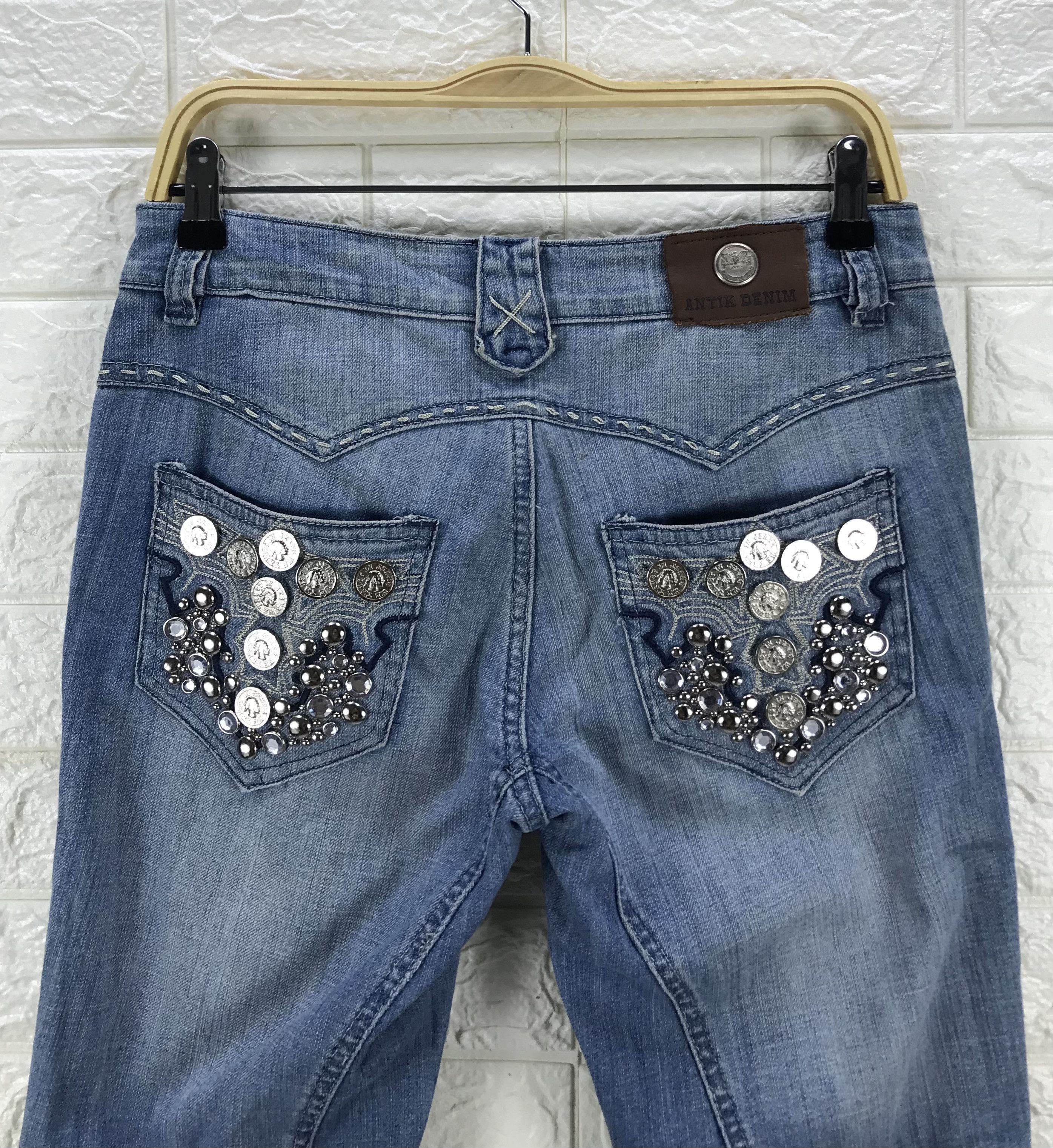Antik Denim Vintage Antik Denim Flare Jeans Size 28" / US 6 / IT 42 - 6 Thumbnail
