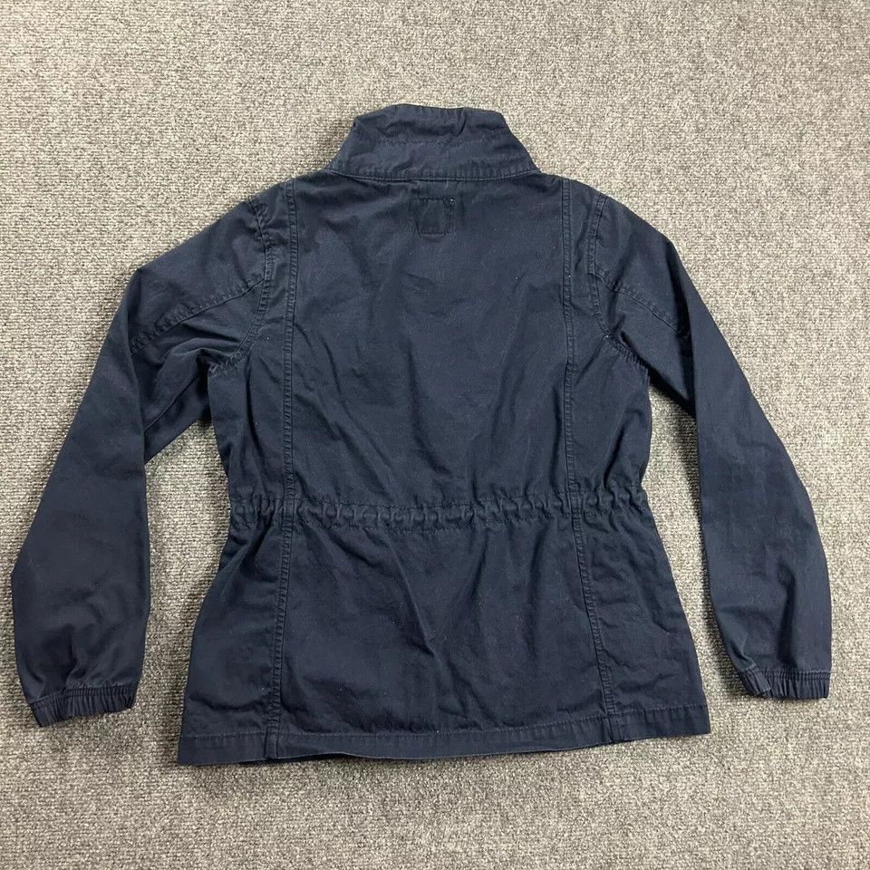 Old Navy Old Navy Jacket Womens Medium Blue Military Full Zip Pockets Size M / US 6-8 / IT 42-44 - 3 Thumbnail