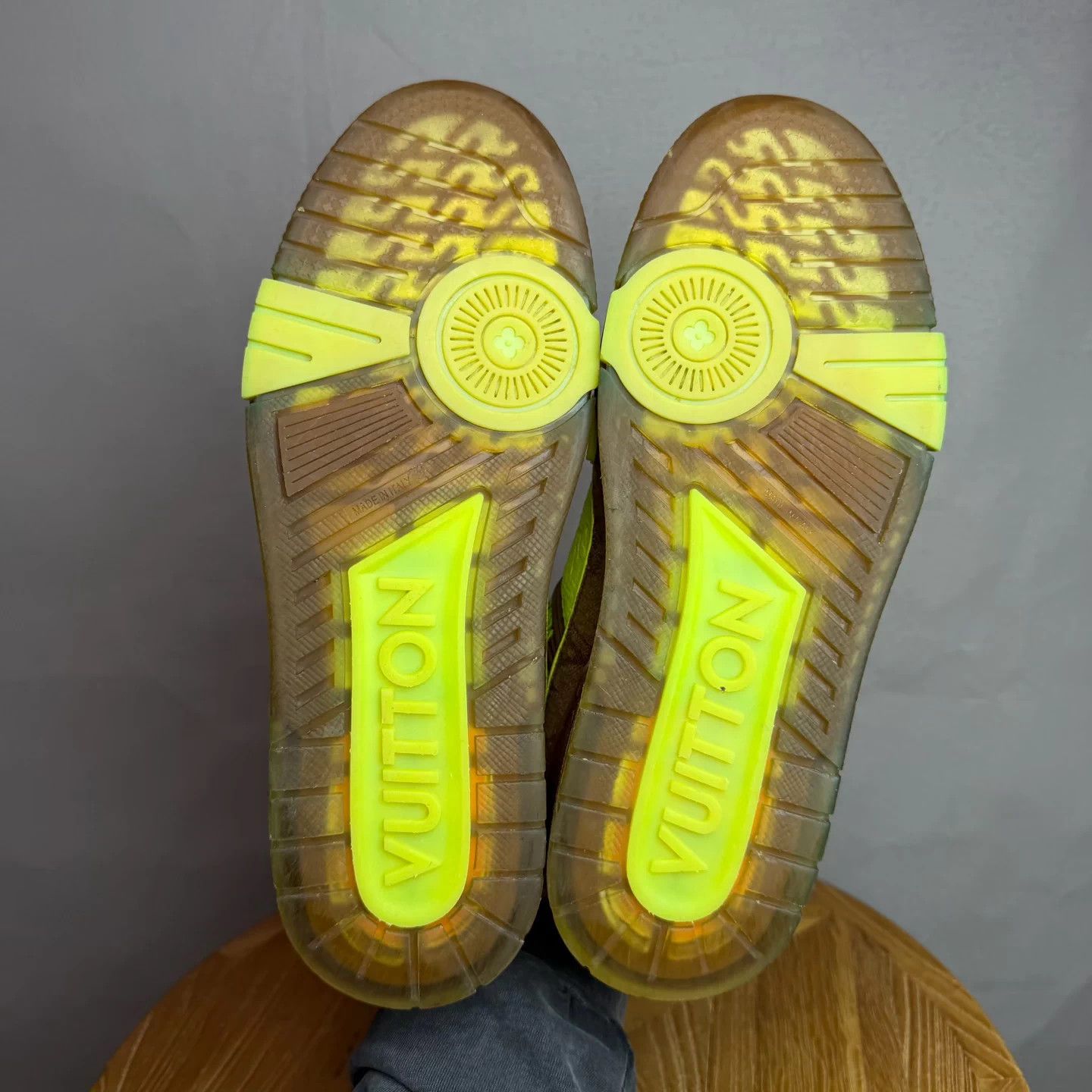 Louis Vuitton Louis Vuitton LV Trainer Fluorescent Green 40 95% New Size US 6.5 / EU 39-40 - 8 Thumbnail