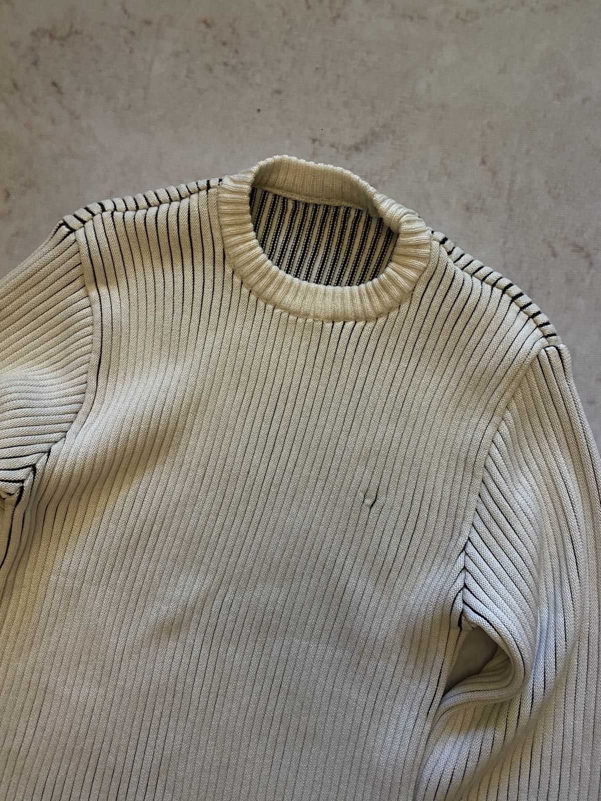 Japanese Brand × Vintage Vintage Avant Garde Armani Sweater Y2k Japanese Style Hype Size US M / EU 48-50 / 2 - 3 Thumbnail