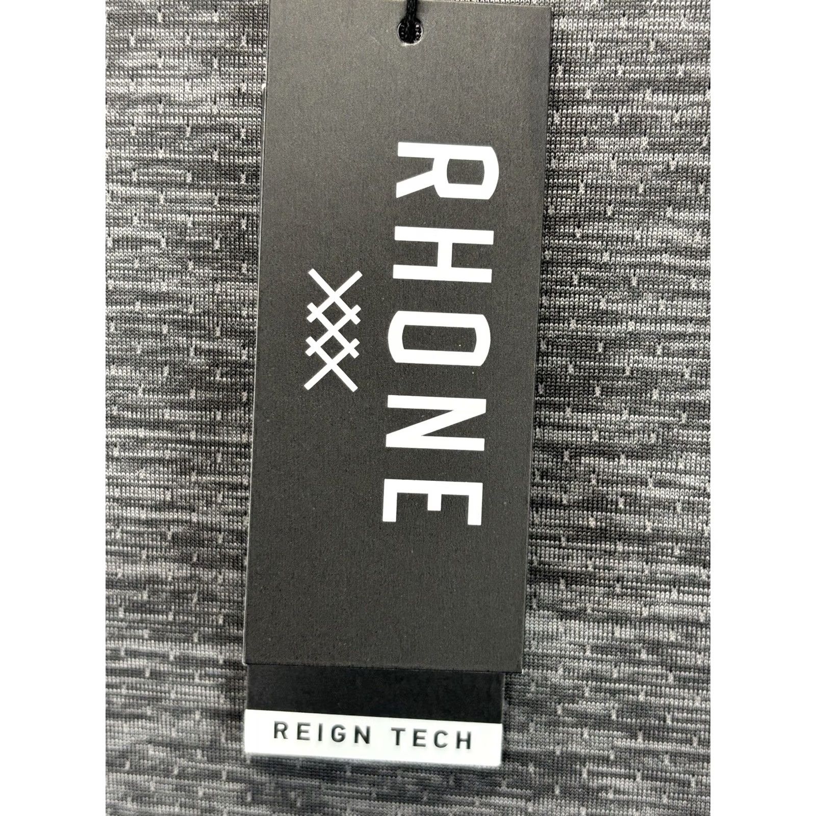Rhone Rhône Reign Tech Tshirt Men’s S Heathered Grey Athleisure Workout Shirt Crew Neck Short Sleeve Sports Modern Comfort Size US S / EU 44-46 / 1 - 6 Thumbnail