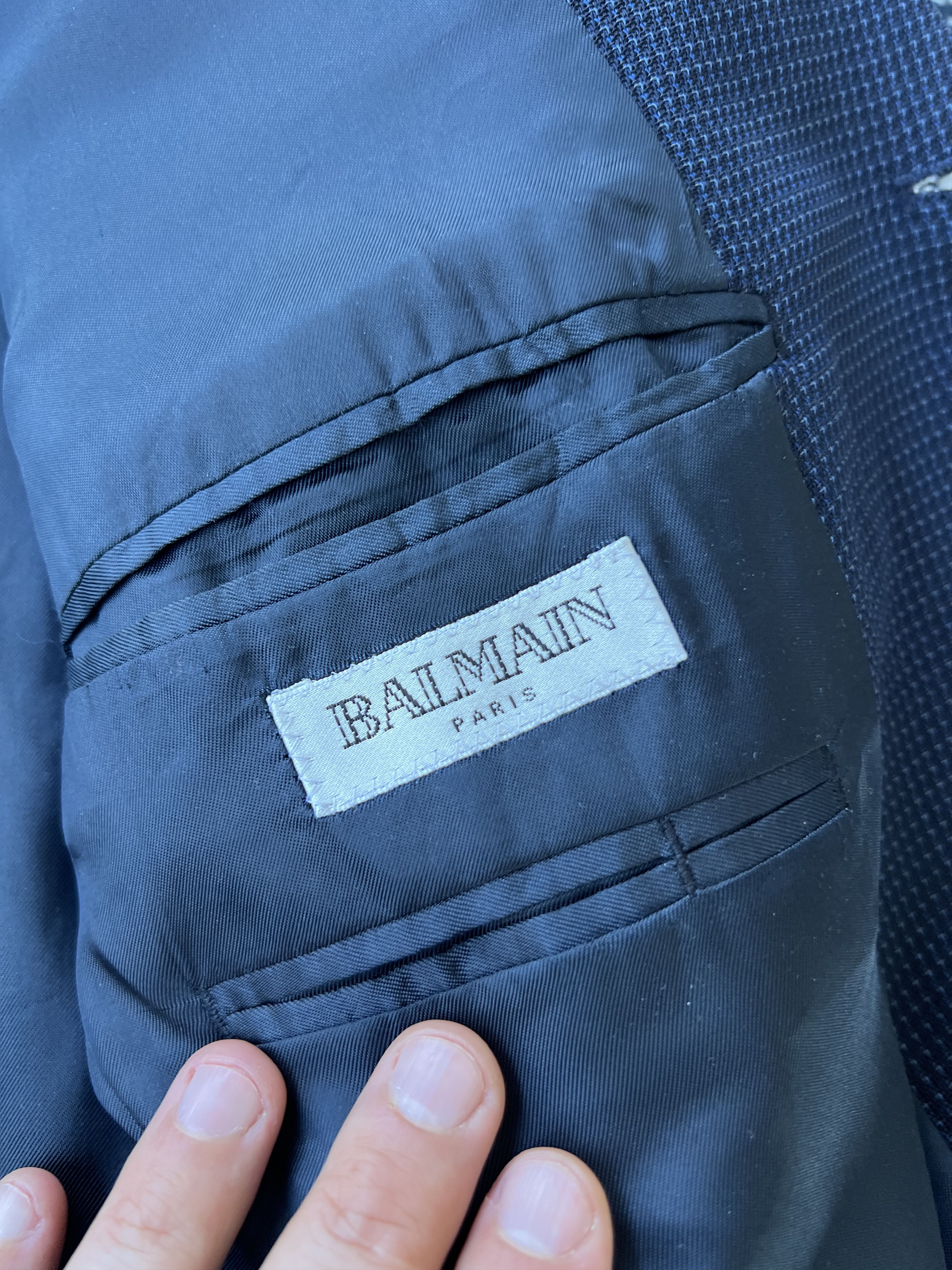 Balmain Balmain Paris Vintage Blazer Size 44R - 3 Thumbnail