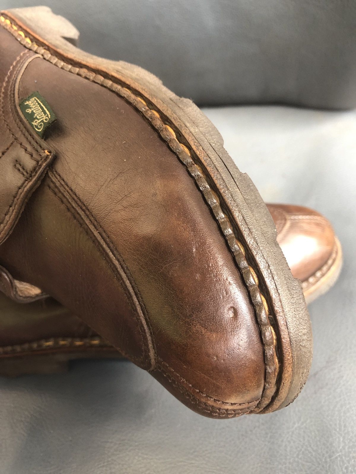 Paraboot Paraboot Griff Brown Leather Women’s Boots Size 4.5 K Size US 7 / IT 37 - 9 Thumbnail