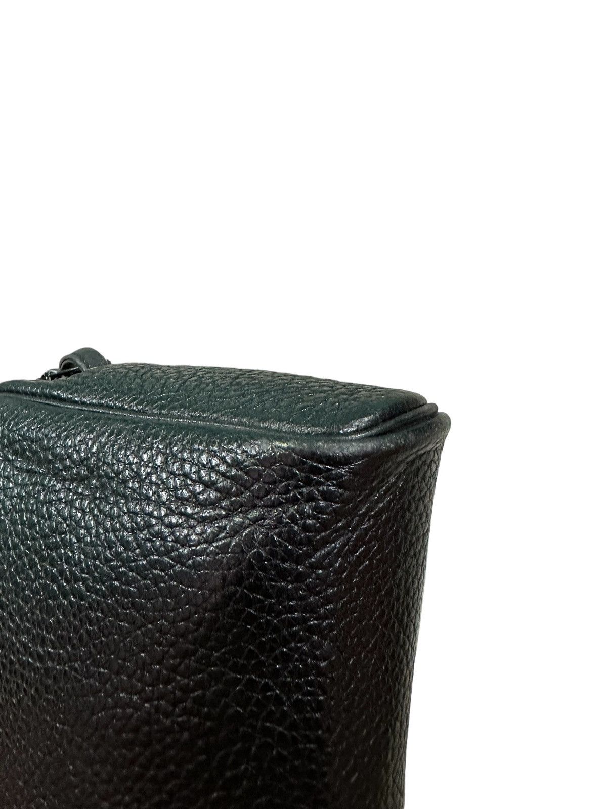 Dior AUTHENTIC VINTAGE CHRISTIAN DIOR BLACK LEATHER CROSSBODY BAG Size ONE SIZE - 10 Thumbnail