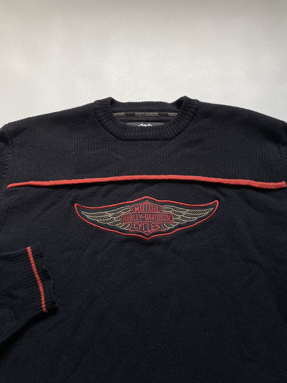Harley Davidson × Vintage Harley Davidson sweatshirt Size US L / EU 52-54 / 3 - 4 Thumbnail
