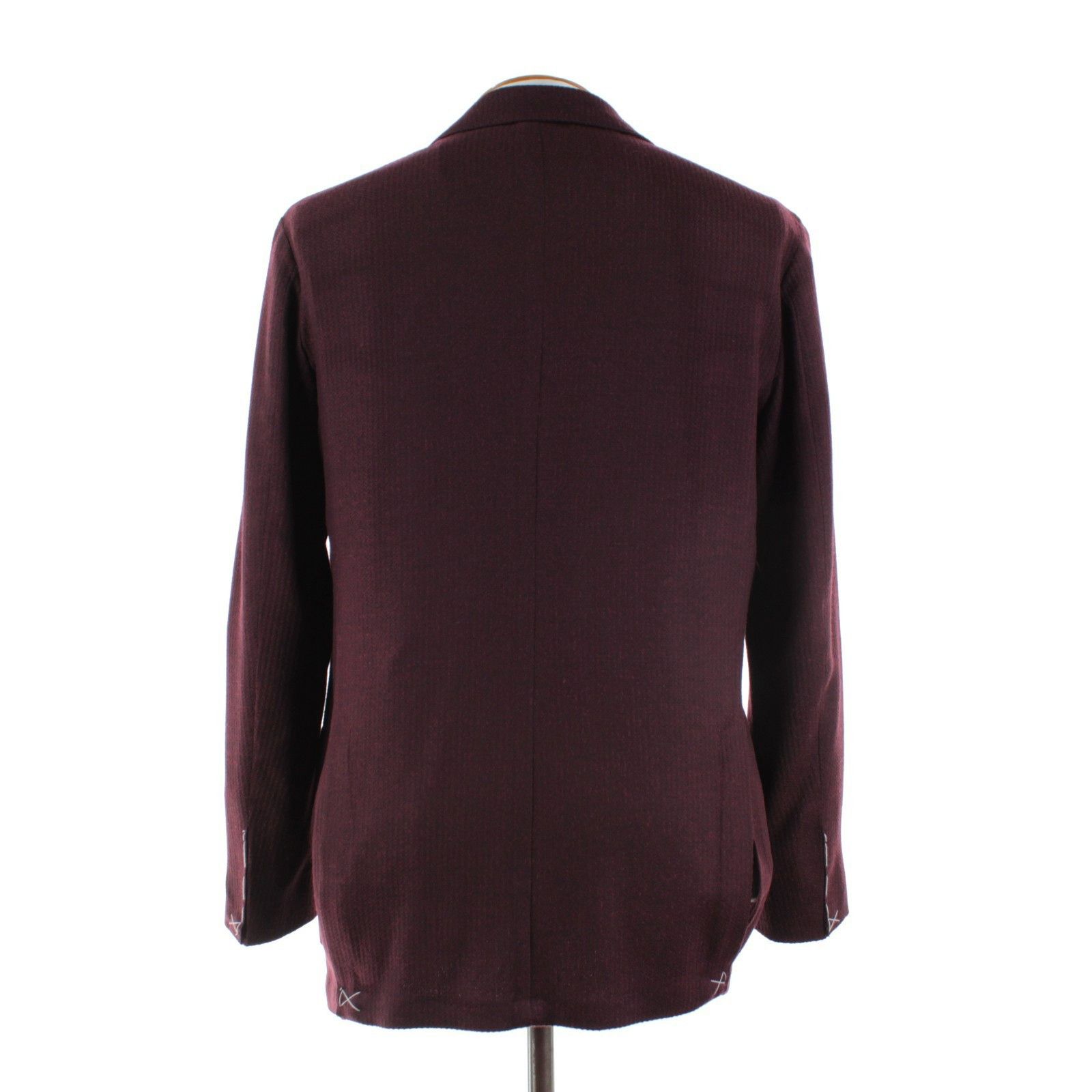 SARTORIO Sartorio Sport Coat Size 44 Regular US in Red Size 44R - 5 Thumbnail