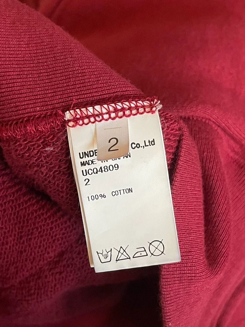 Undercover undercover 2004SS “The Greatest” Red Long Zip Hoodie 2502-N Size US M / EU 48-50 / 2 - 4 Thumbnail
