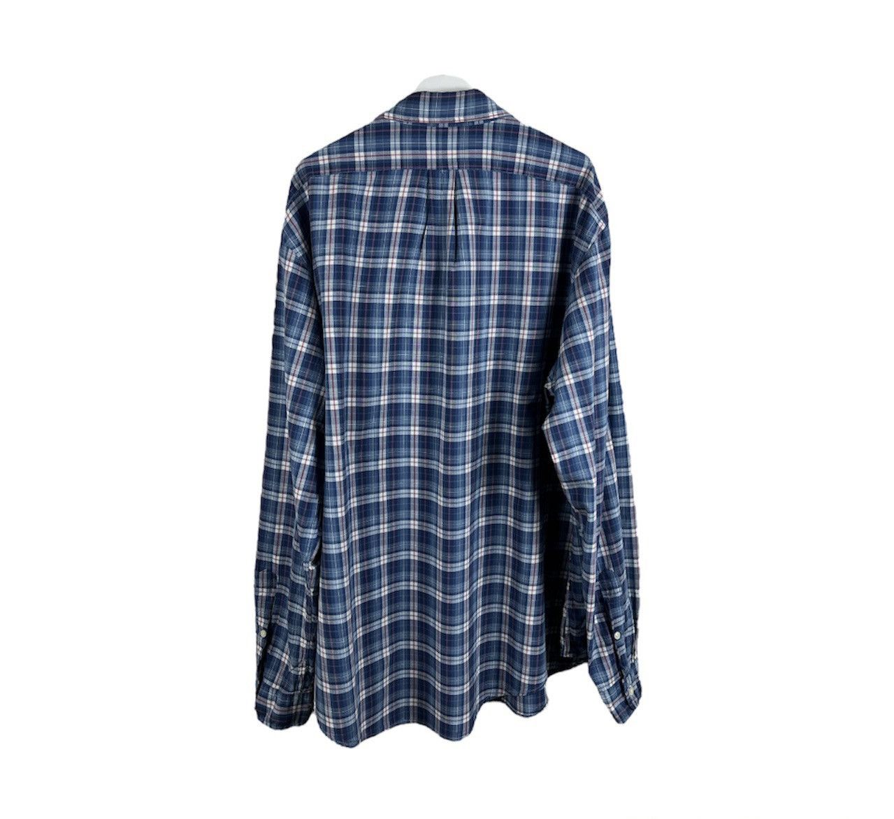 Polo Ralph Lauren × Ralph Lauren × Vintage Vintage 90s Polo Ralph Lauren checked plaid shirt small logo Size US XXL / EU 58 / 5 - 2 Thumbnail