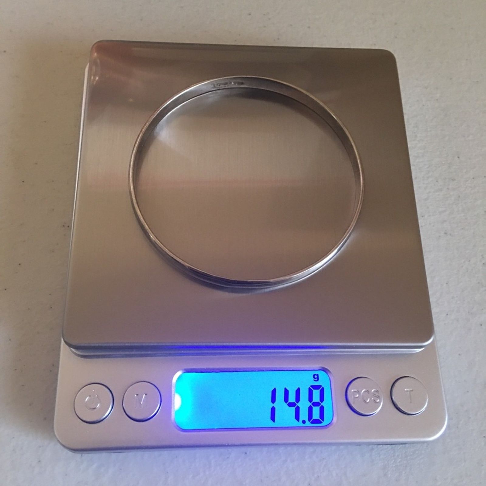 Vintage Vintage 70s Mexican silver 925 bangle bracelet Size ONE SIZE - 8 Thumbnail