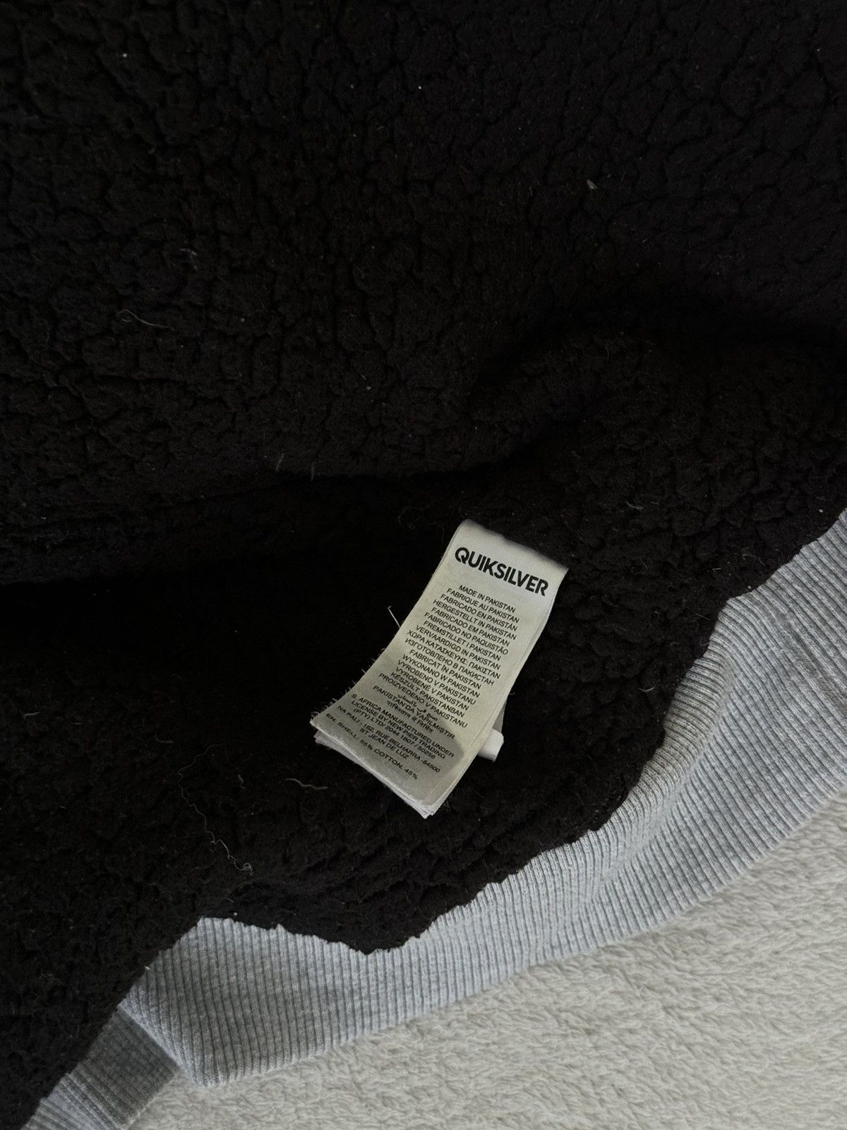 Japanese Brand × Quiksilver × Vintage Vintage hype fur Quicksilver Y2K fleece jacket zip hoodie Size US XL / EU 56 / 4 - 10 Thumbnail