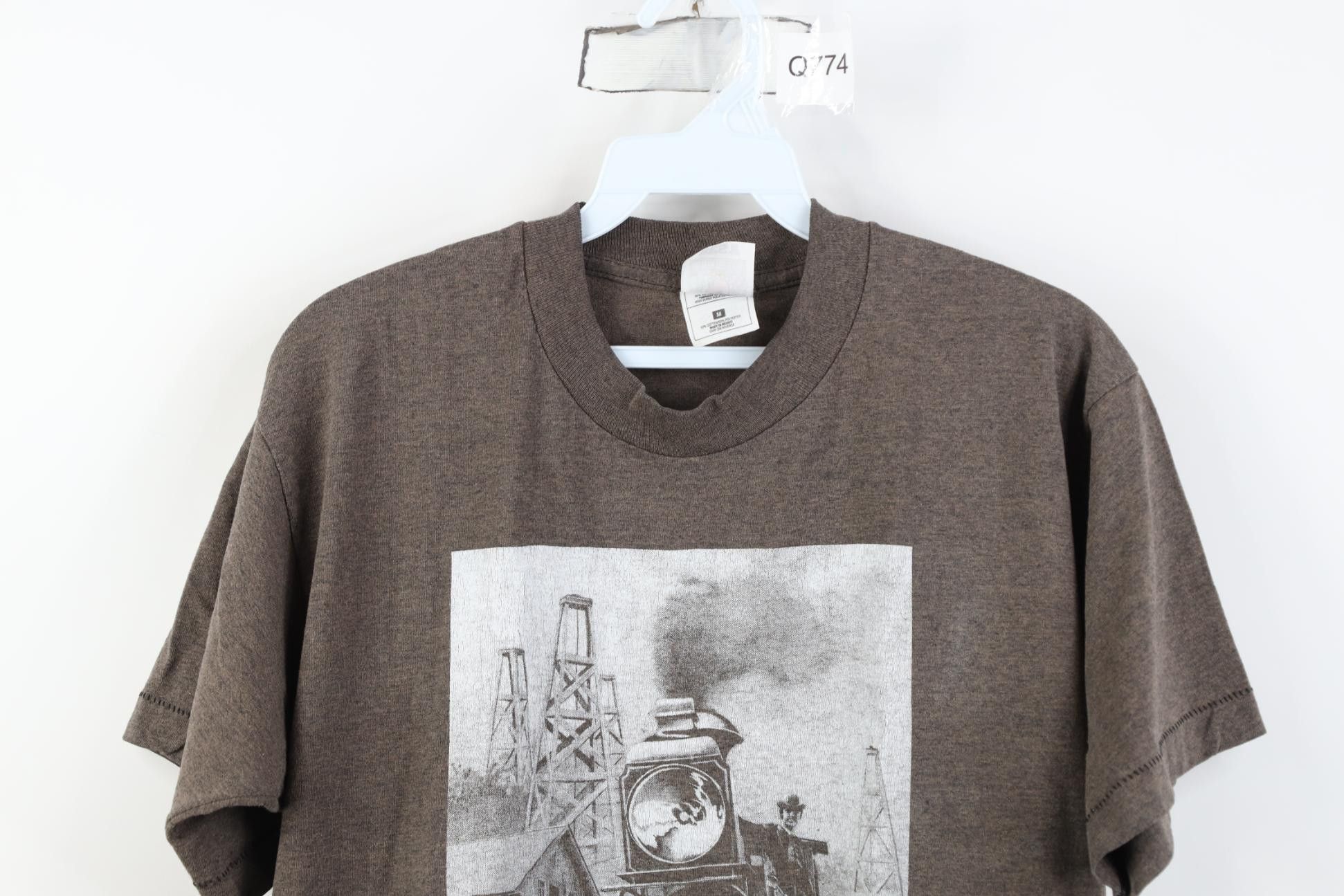 Vintage Vintage 90s Oil Creek and Titusville Railroad T-Shirt Size US M / EU 48-50 / 2 - 2 Thumbnail