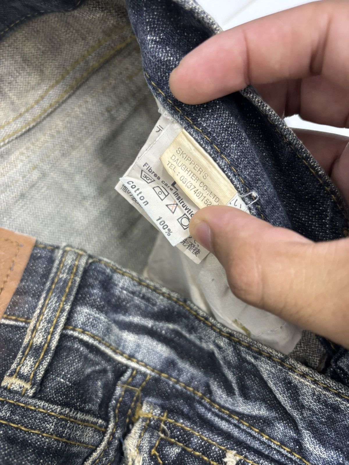 If Six Was Nine 🔥MARAXIA PUNK DISTRESS RUSTY JEANS SKINNY BOOTCUT DENIM Size 31" - 9 Thumbnail