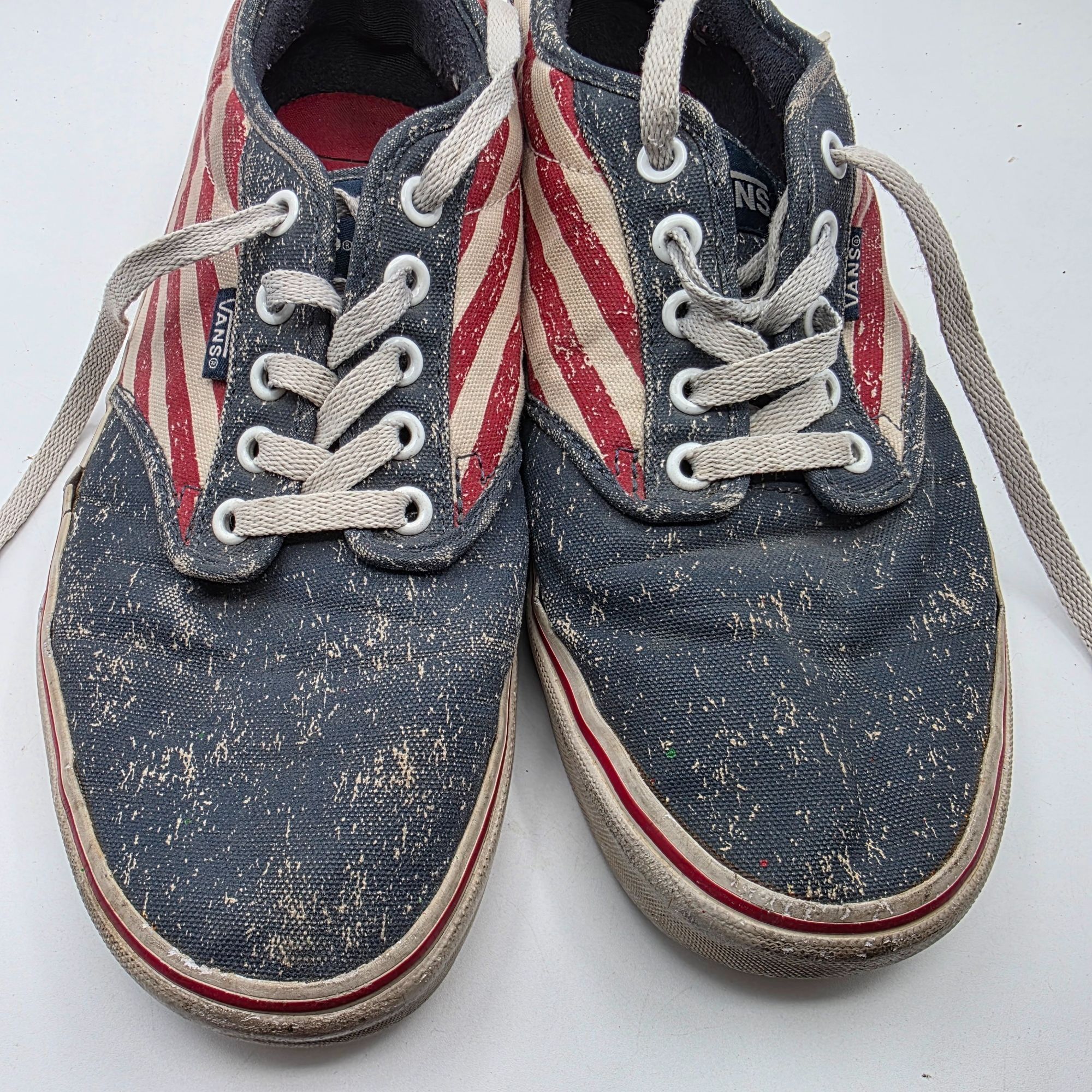Vans Vans Atwood Mens Size 9 Red White Blue Shoes American Flag C Size US 9 / EU 42 - 8 Thumbnail