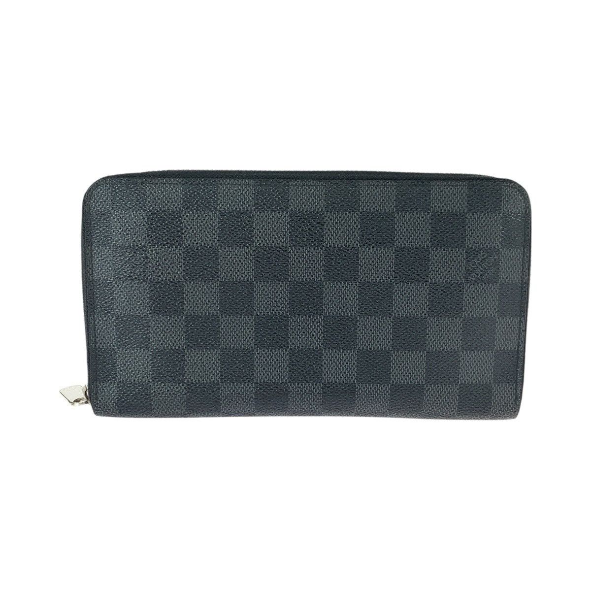 Louis Vuitton Louis Vuitton Louis Vuitton Zippy Organizer Damier Graphite Wallet Textile Long Wallet N63077 DUTY FREE for USA Size ONE SIZE - 1 Thumbnail