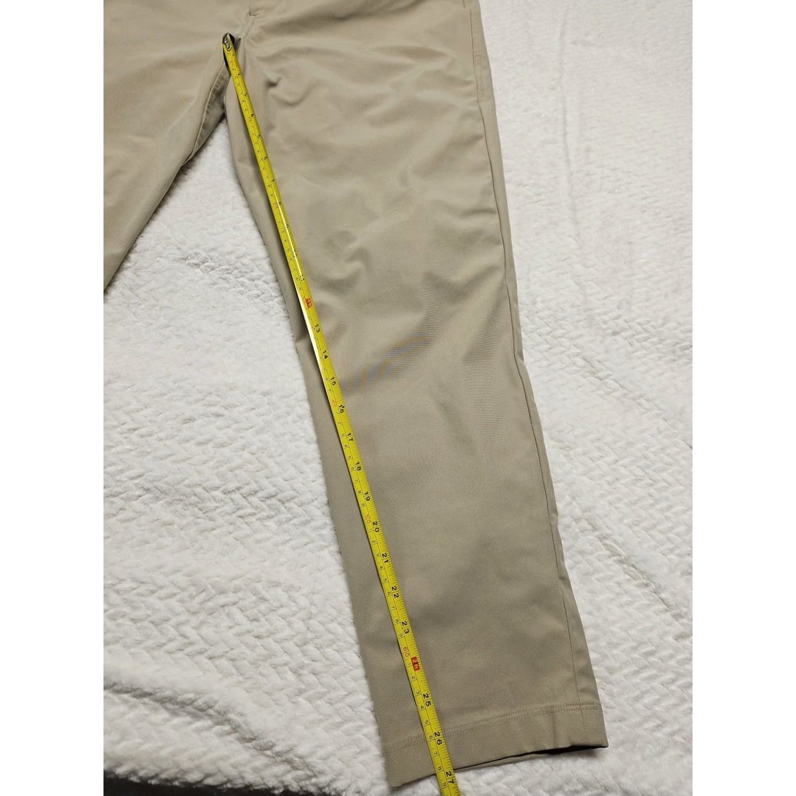Lululemon Lululemon Mens Khakis ABC Slim Fit 5 Pocket Casual Athleisure Pants Size US 34 / EU 50 - 6 Thumbnail