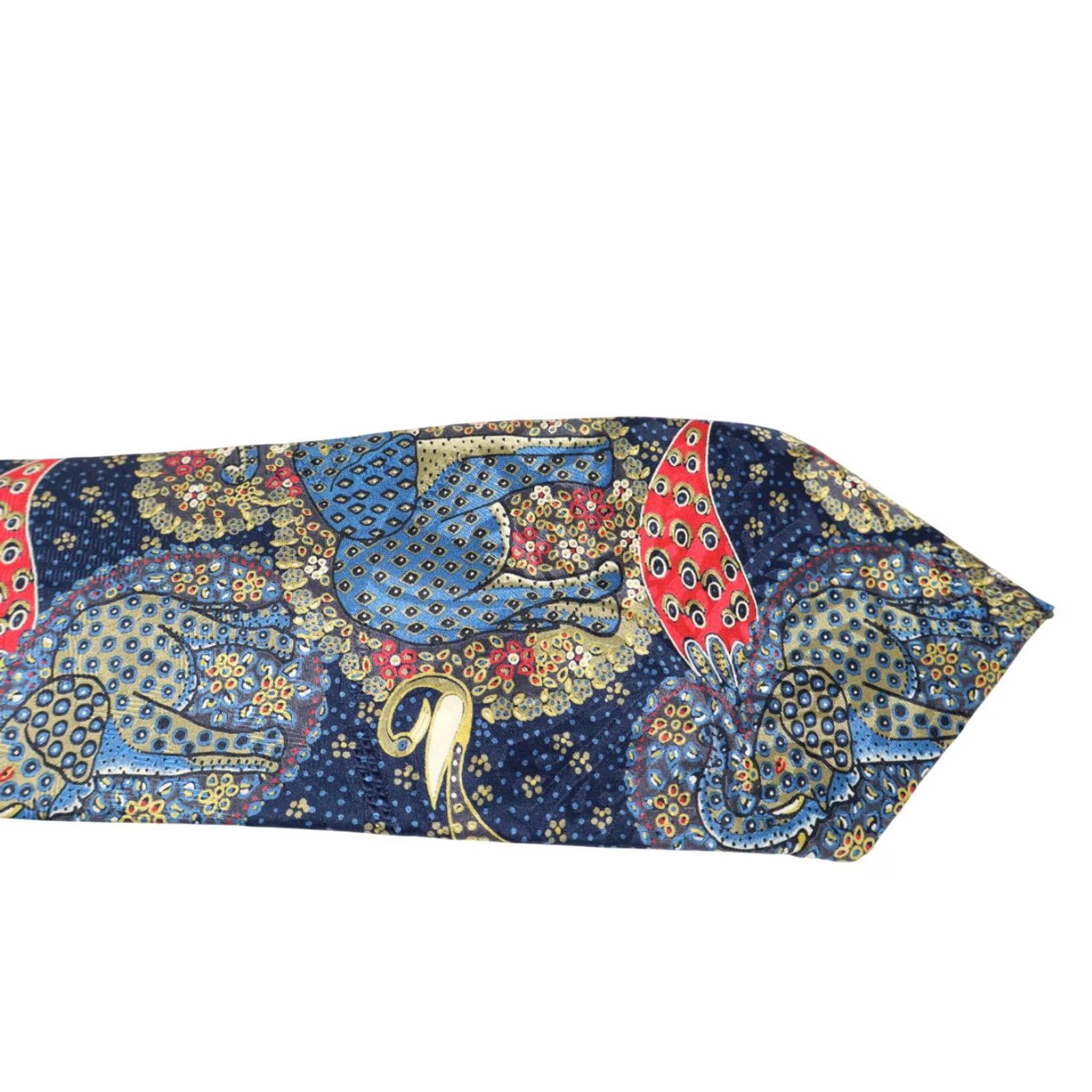 Cerruti 1881 CERRUTI 1881 Tie Men's ONE SIZE Multicolor Patterned Pure Silk Size ONE SIZE - 5 Thumbnail