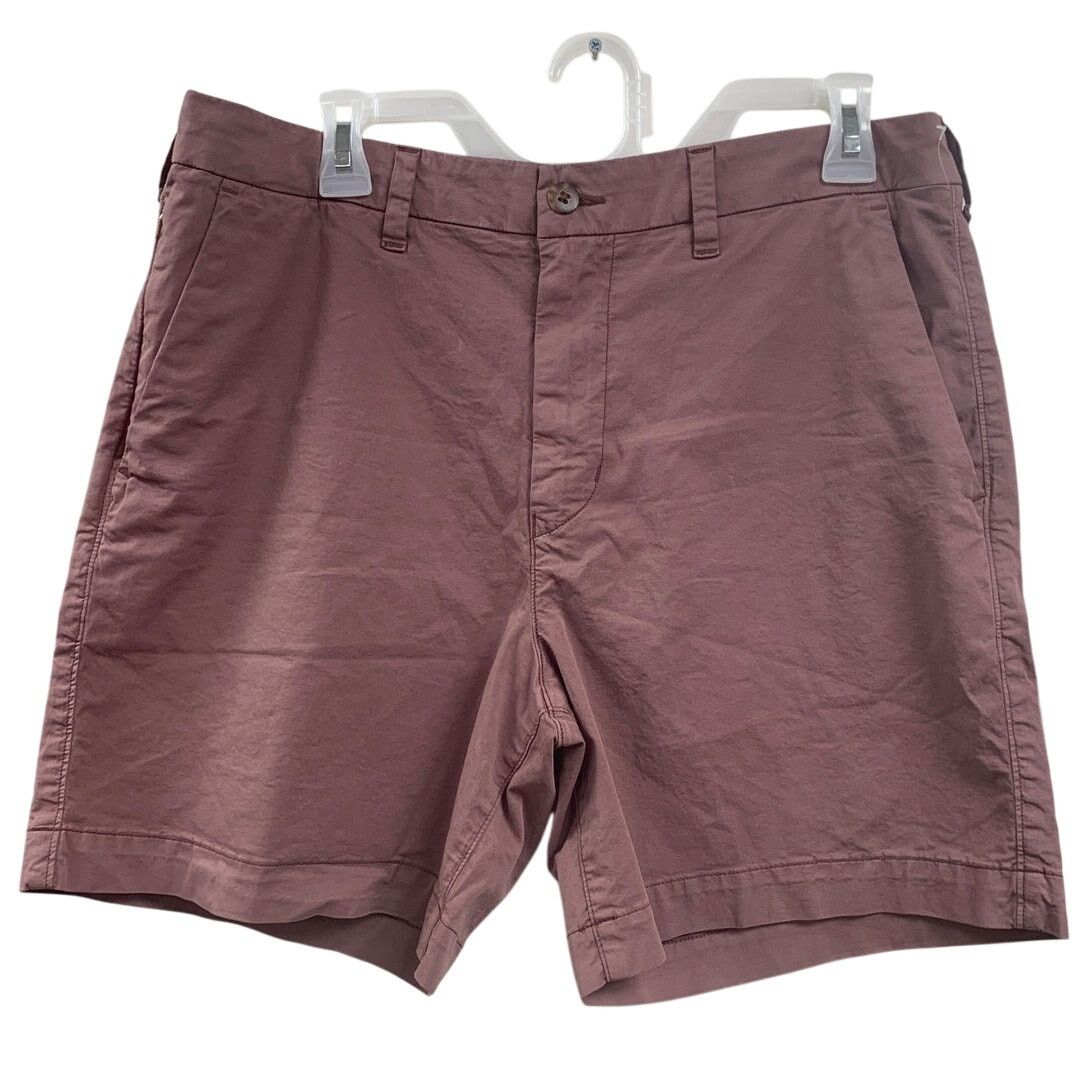 American Eagle Outfitters New American Eagle Mens Size 32 Stretch Cotton Khaki Shorts Size US 32 / EU 48 - 1 Thumbnail