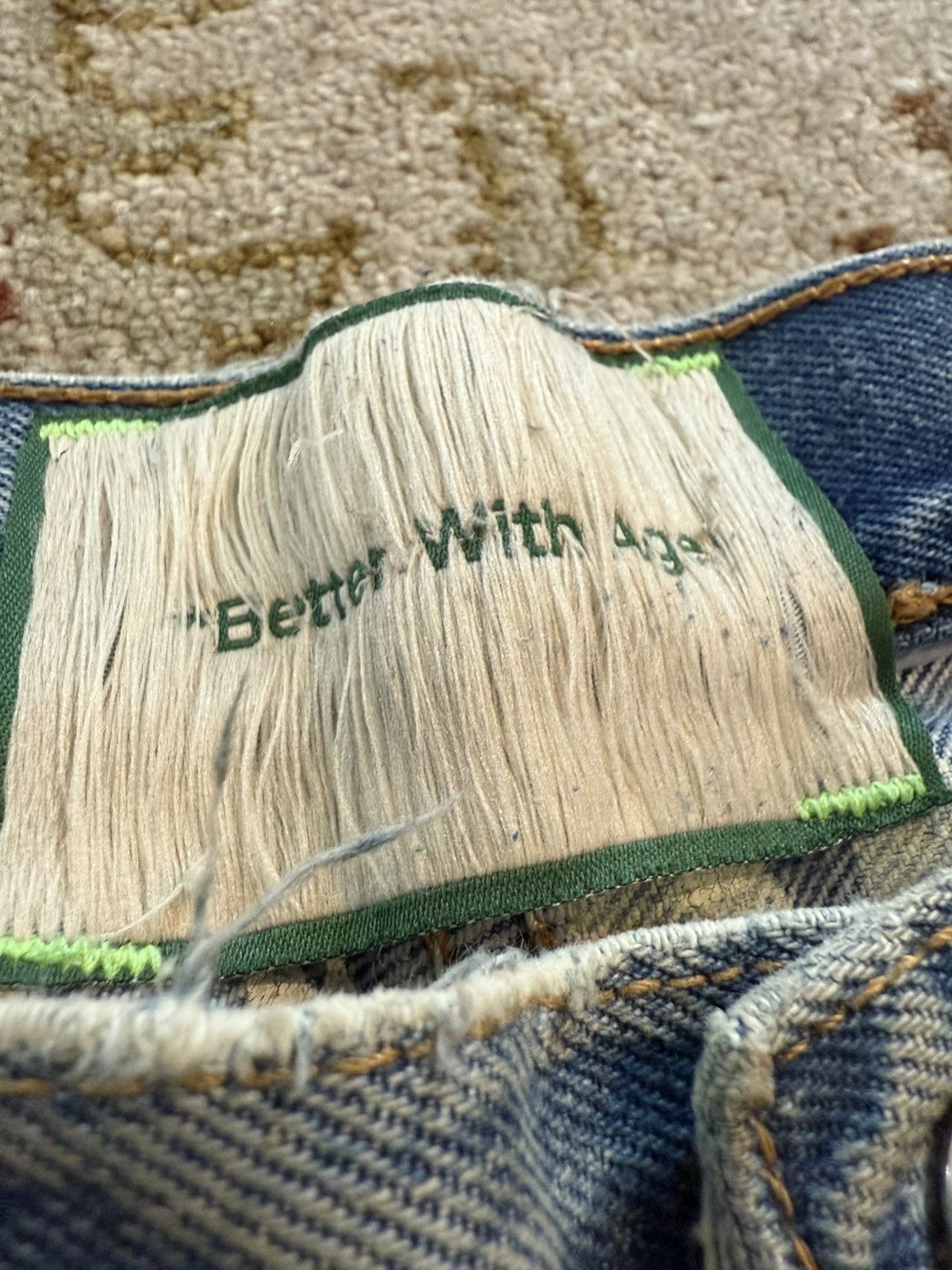 Better With Age Better With Age Ballet Denim Size US 33 - 9 Thumbnail