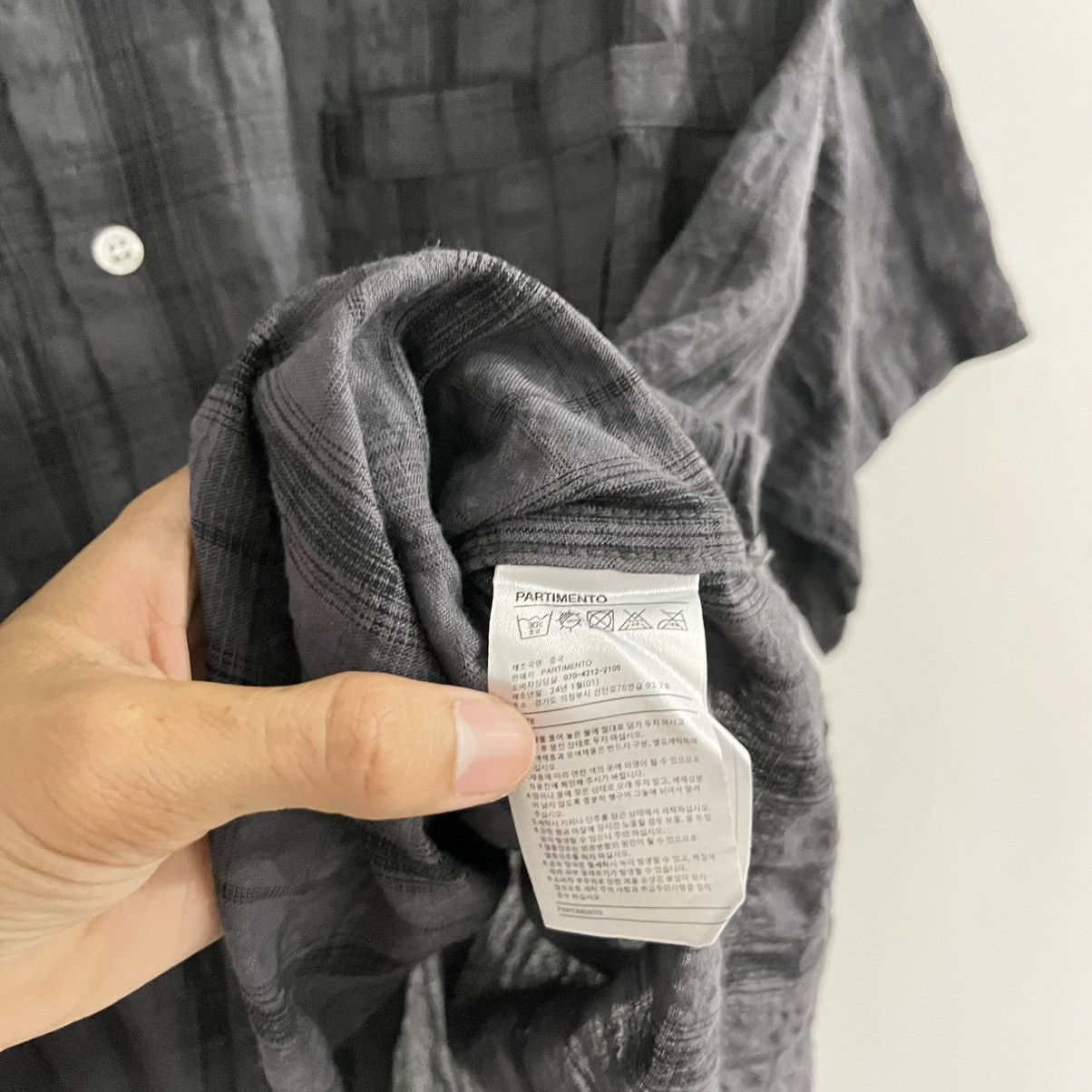 Japanese Brand Partimento - SS Button Up Shirt Size US L / EU 52-54 / 3 - 5 Thumbnail