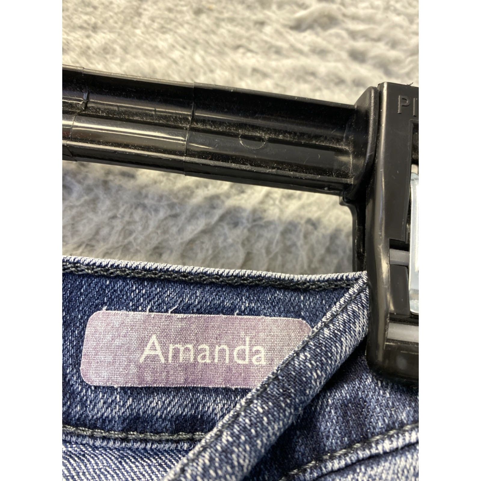 Gloria Vanderbilt Gloria Vanderbilt Amanda Stretch Denim Jeans 18 Ladies' Blue 34x30 16021 Regular Rise Zip Button Closure Inseam 30 Size 40" / US 18 - 4 Thumbnail