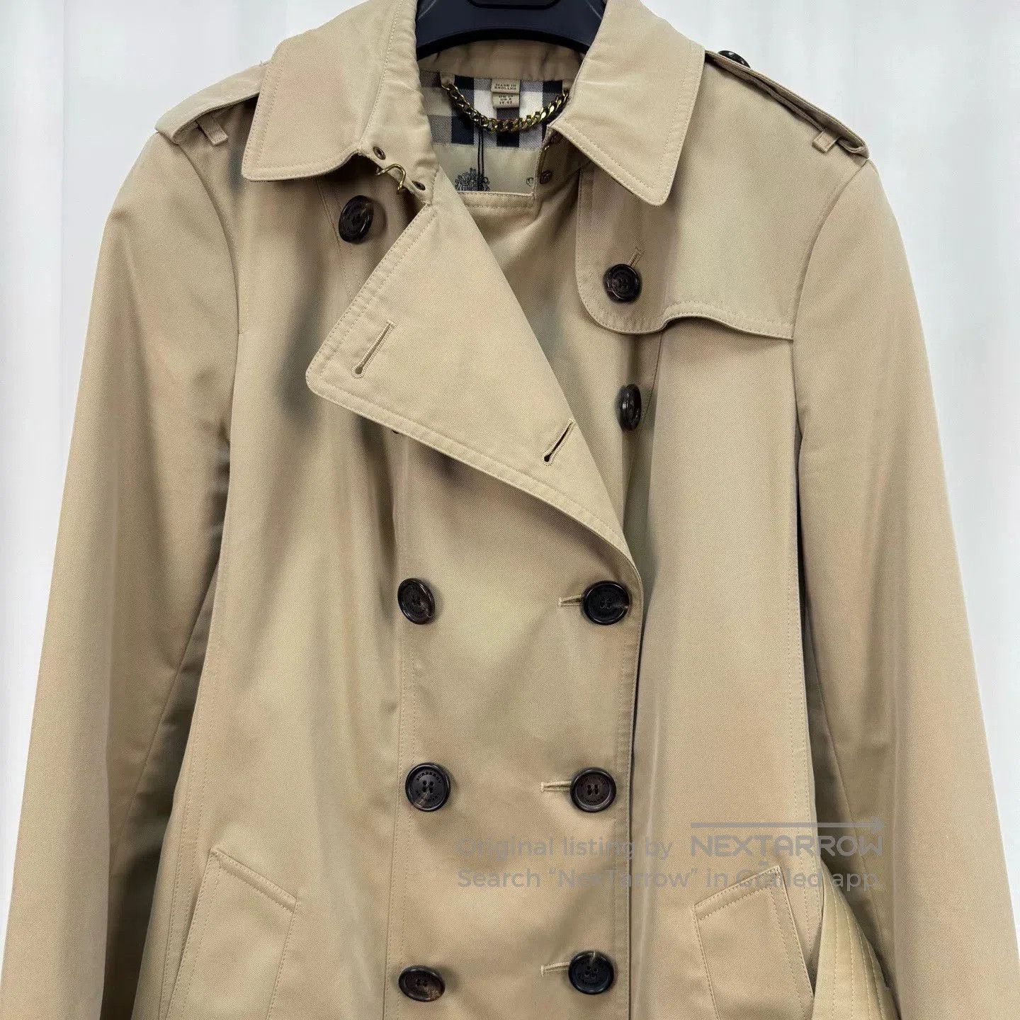 Burberry Burberry Double Crown Khaki Trench Coat. Size M / US 6-8 / IT 42-44 - 3 Thumbnail