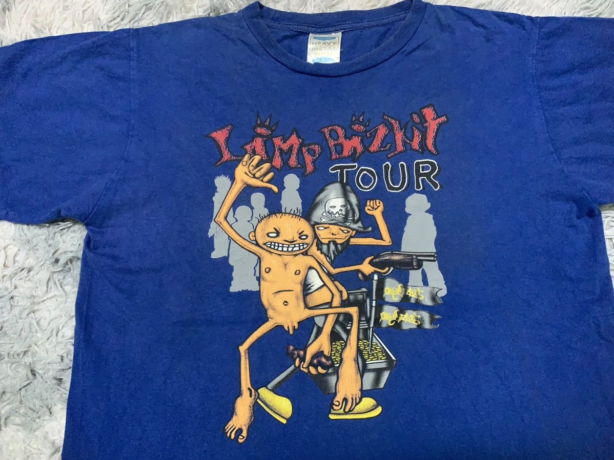 Band Tees × Vintage 90s LIMP BIZKIT SHIRT RARE PRINT Size US L / EU 52-54 / 3 - 4 Thumbnail
