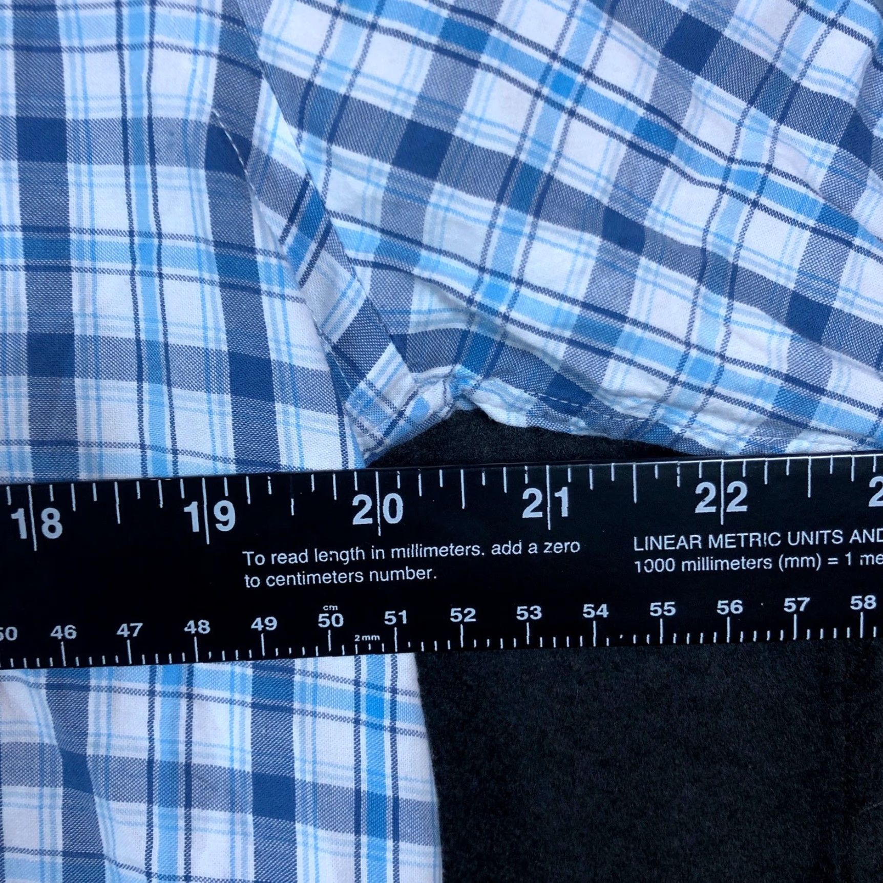 Vineyard Vines Vineyard Vines Shirt Men Plaid Blue Collared Slim Fit Tucker 100% Cotton Medium Size US M / EU 48-50 / 2 - 7 Thumbnail