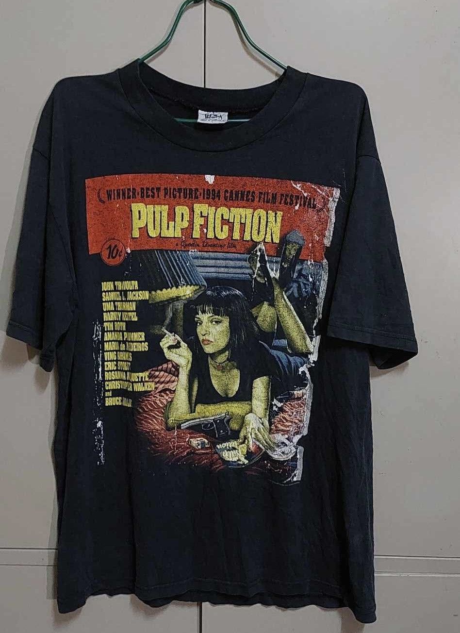 Vintage VINTAGE PULP FICTION DATED 1994 Size US L / EU 52-54 / 3 - 1 Thumbnail