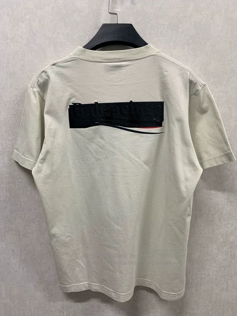 Balenciaga Balenciaga Tape Covered T-Shirt Size US M / EU 48-50 / 2 - 2 Thumbnail