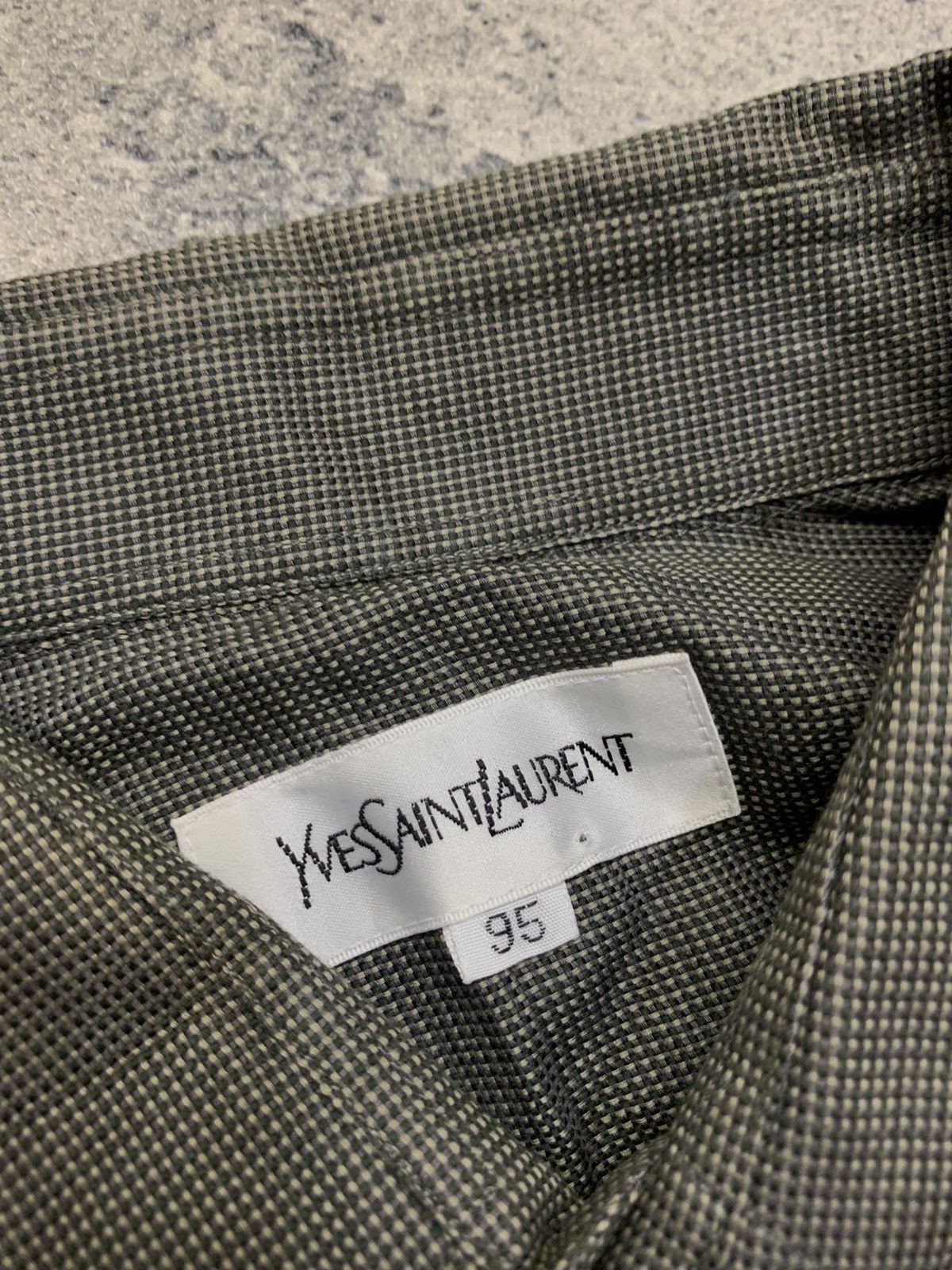 Saint Laurent Paris 🐍 Yves Saint Laurent YSL Long Sleeve Shirt Size US M / EU 48-50 / 2 - 3 Thumbnail