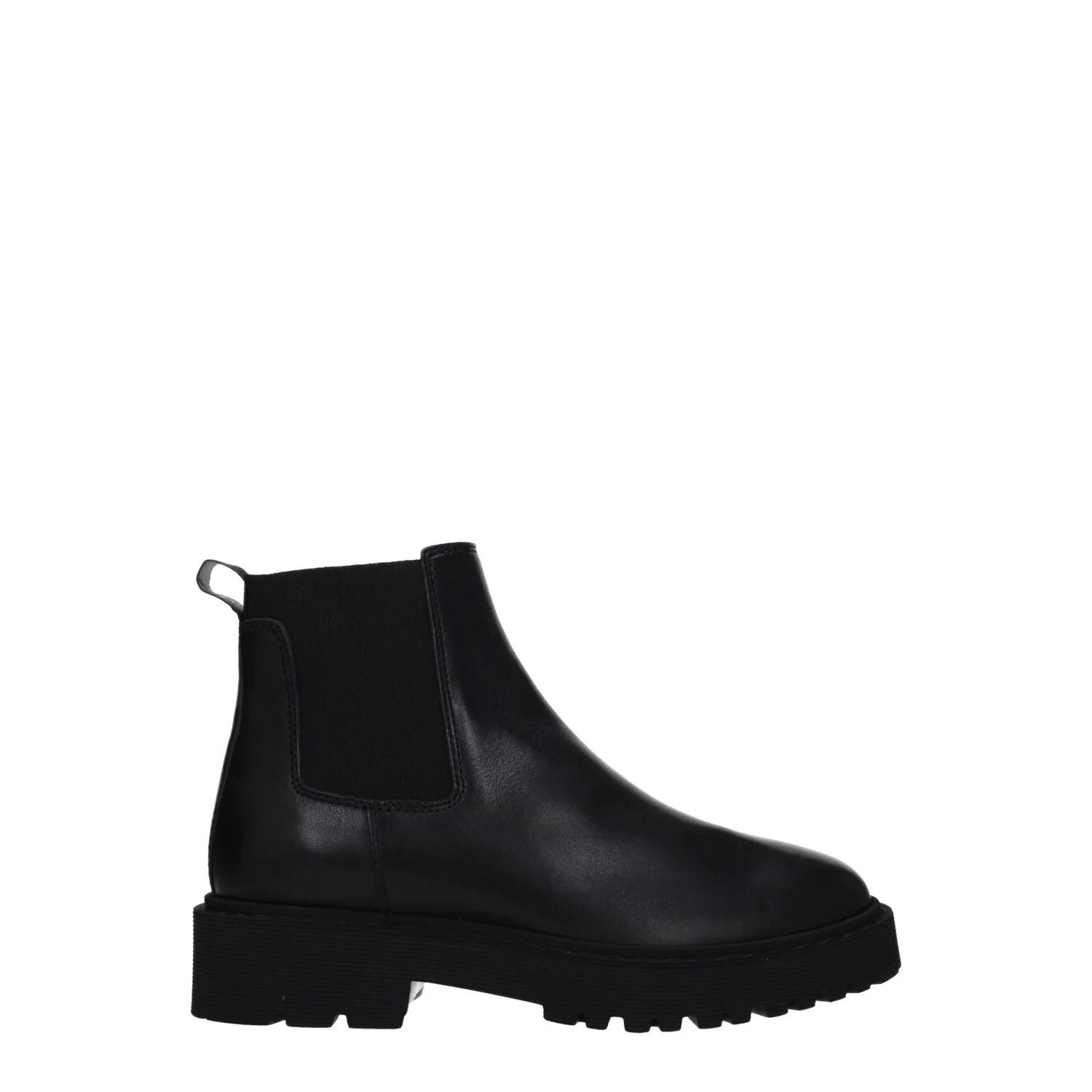 Hogan ob1o1e1124 Leather Ankle Boots in Black Size US 5 / IT 35 - 1 Thumbnail