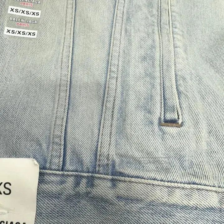 Balenciaga Balenciaga Denim Single Button Casual Jacket. Size US XS / EU 42 / 0 - 8 Thumbnail