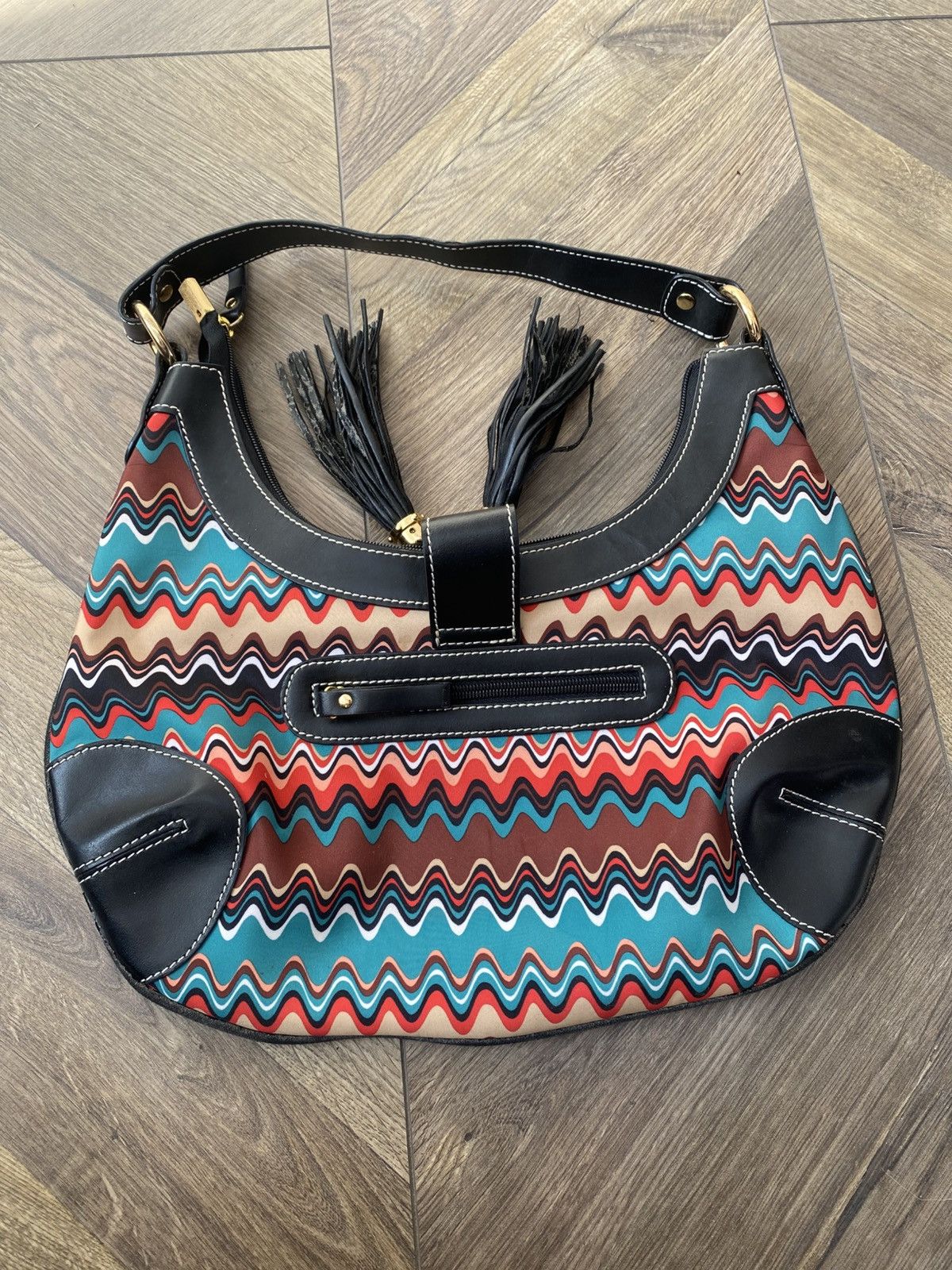 Missoni Vintage Missoni HALF-MOON PRINTED BAG Size ONE SIZE - 9 Thumbnail