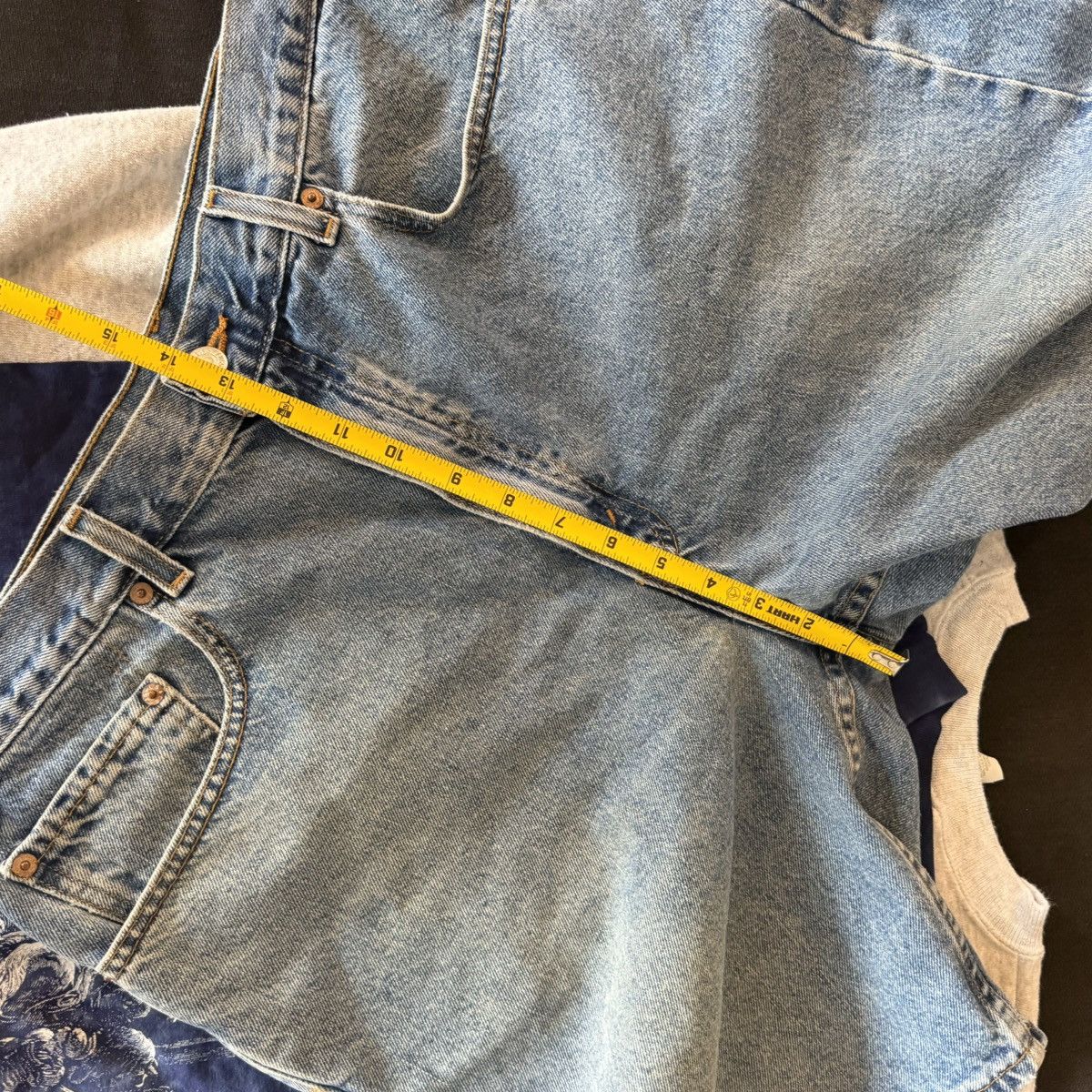 Levi's vintage levi’s 505 light wash jean shorts, jorts 2000 y2k Size US 37 - 12 Thumbnail