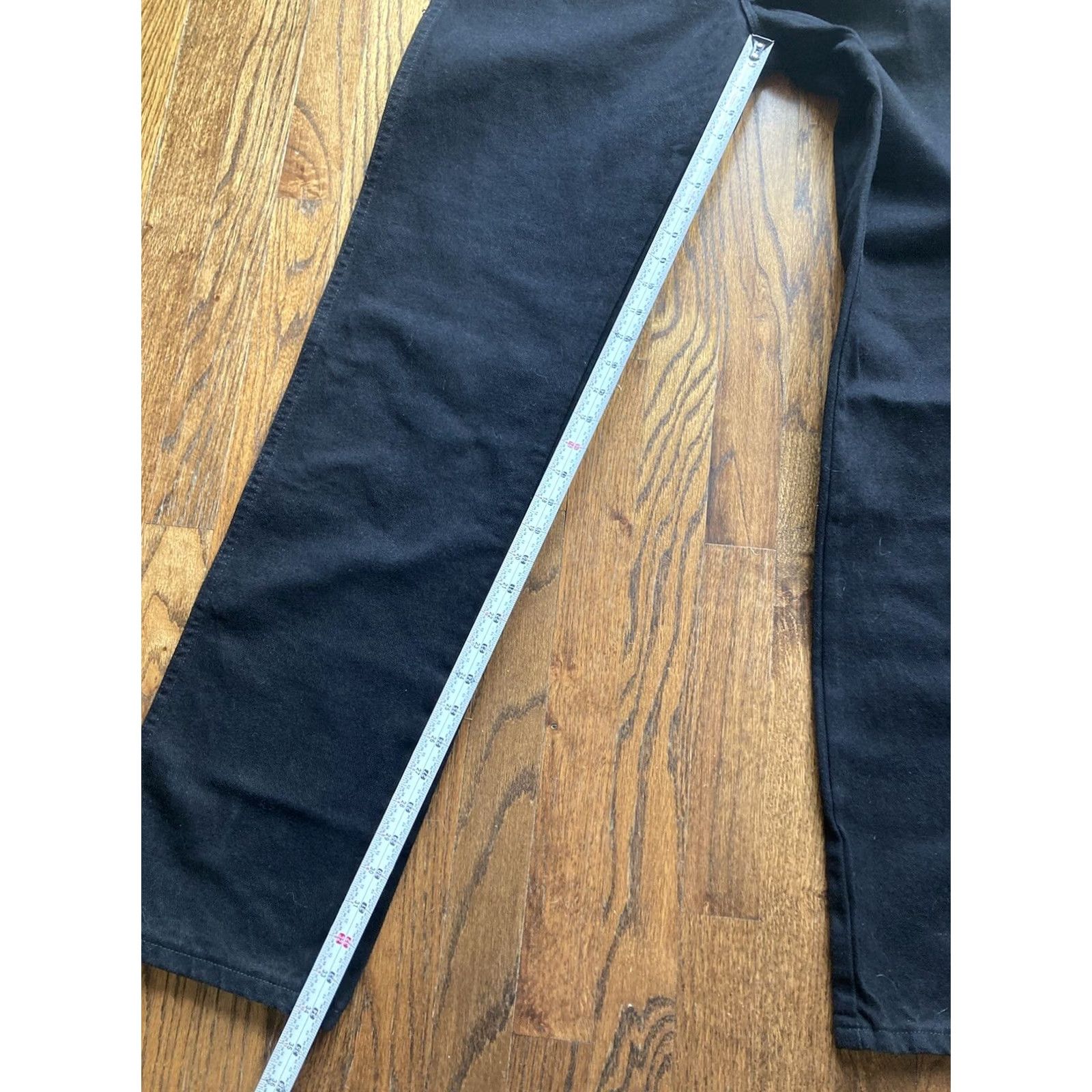 Wrangler Wrangler 13MWZ Cowboy Cut Jeans Mens 35x36 Black Regular Denim Cotton 34 Inseam NWT Vintage No Size US 35 - 5 Thumbnail