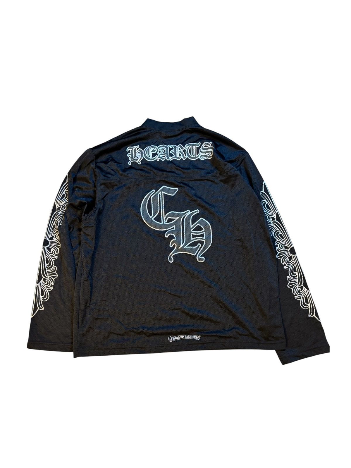 Chrome Hearts Chrome Hearts Black Longsleeve Jersey Size US L / EU 52-54 / 3 - 2 Thumbnail