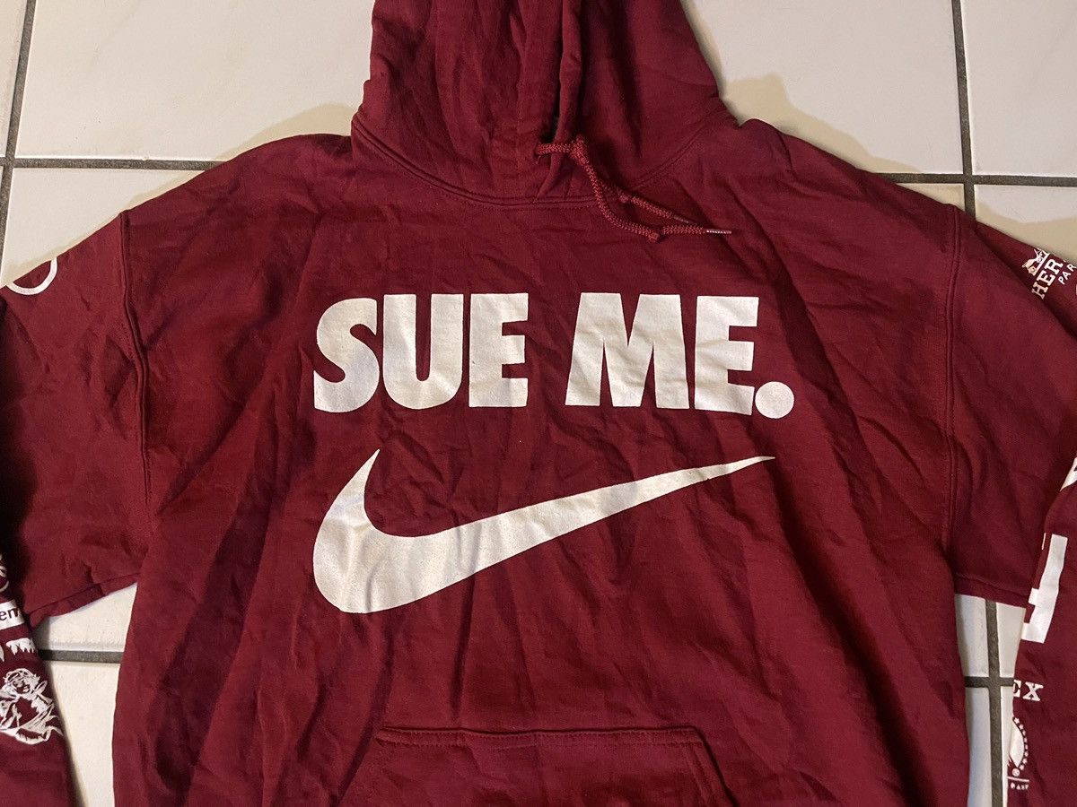 Other Sue Me Hoodie Red Size Medium Size US M / EU 48-50 / 2 - 2 Thumbnail