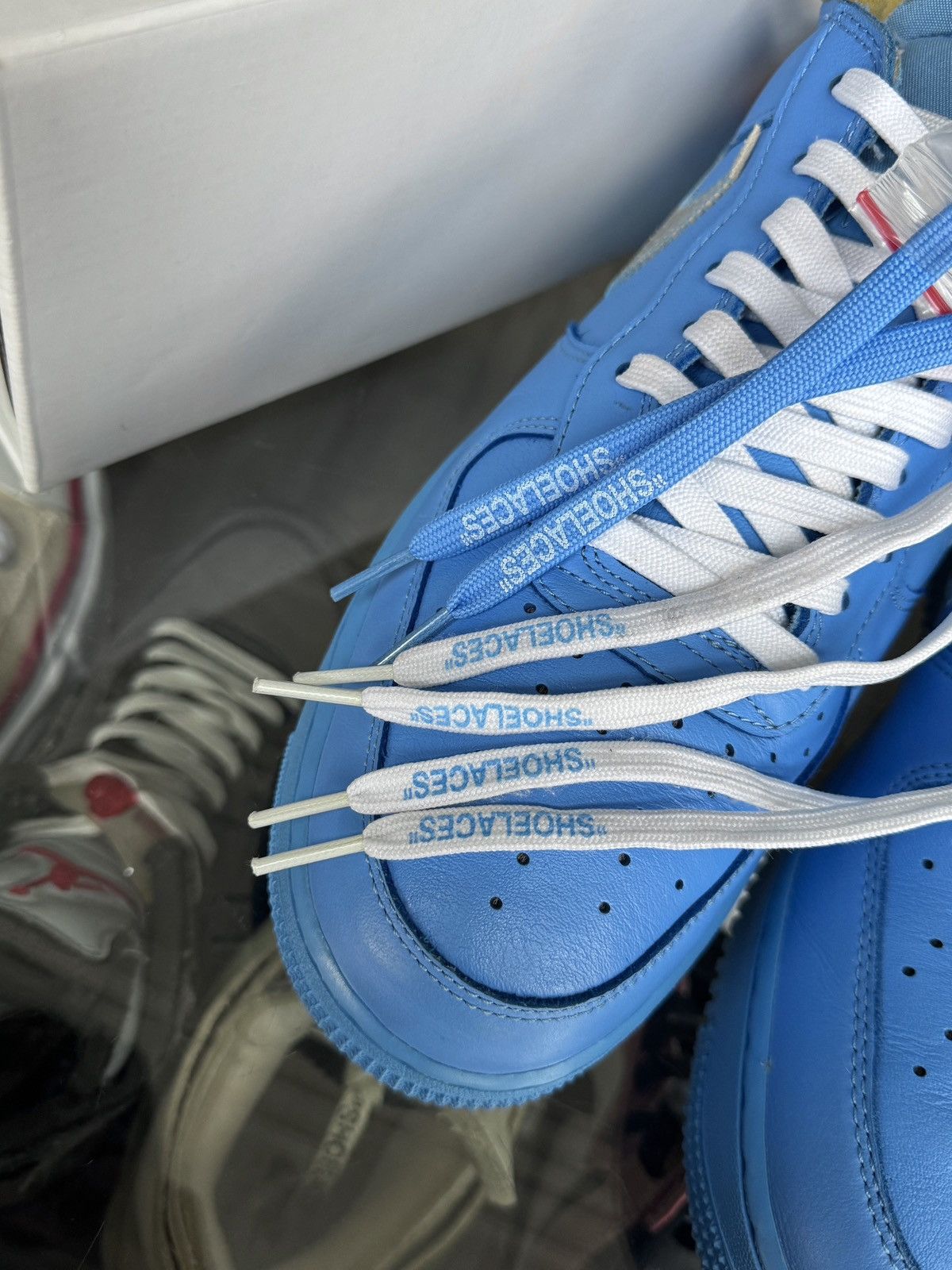 Nike × Off-White Nike Air Force 1 Low '07 x Off-White MCA OG All CLEAN Size US 10.5 / EU 43-44 - 8 Thumbnail