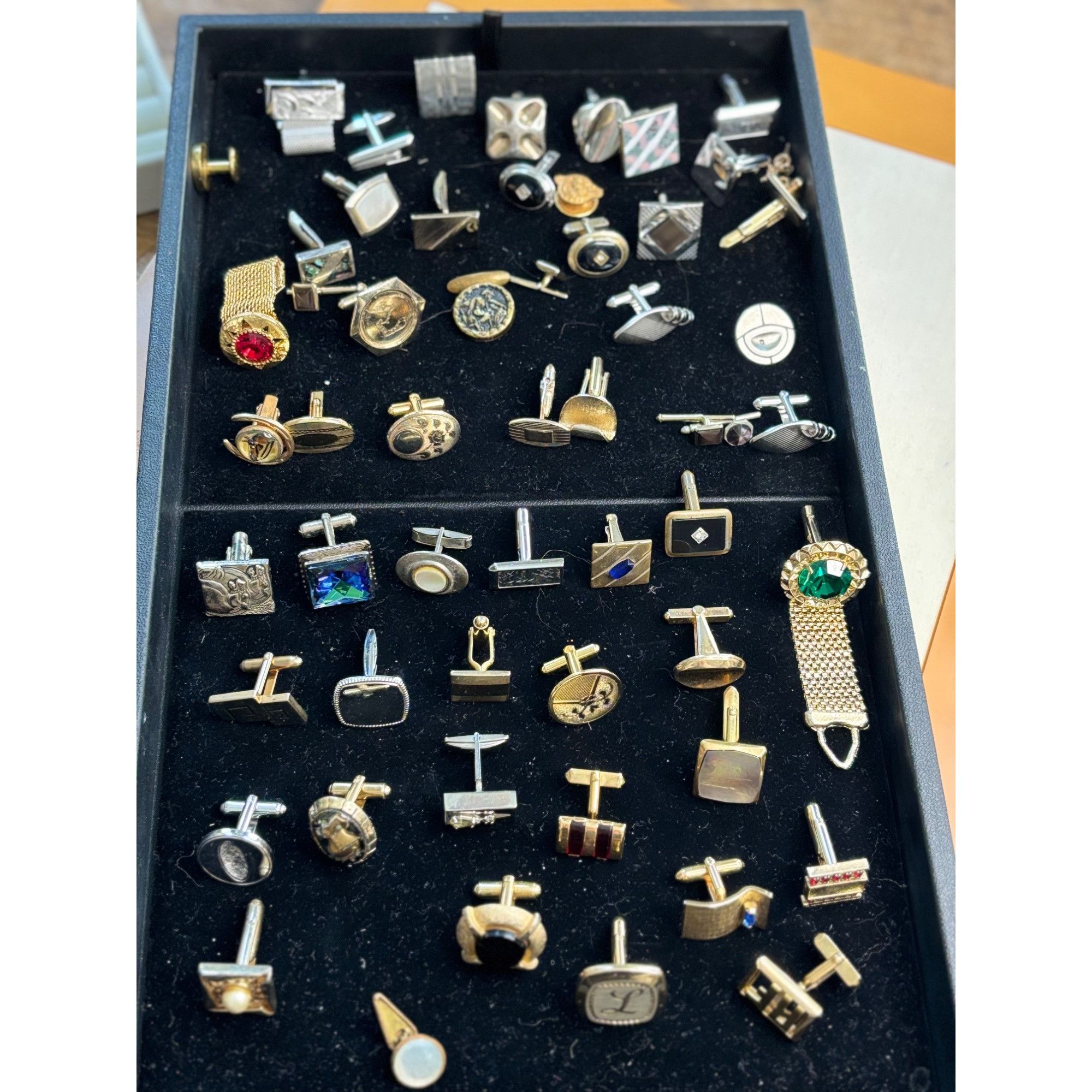 Other Single cufflink Vintage Gold & Silver Tone Assorted Cufflink Size ONE SIZE - 8 Thumbnail