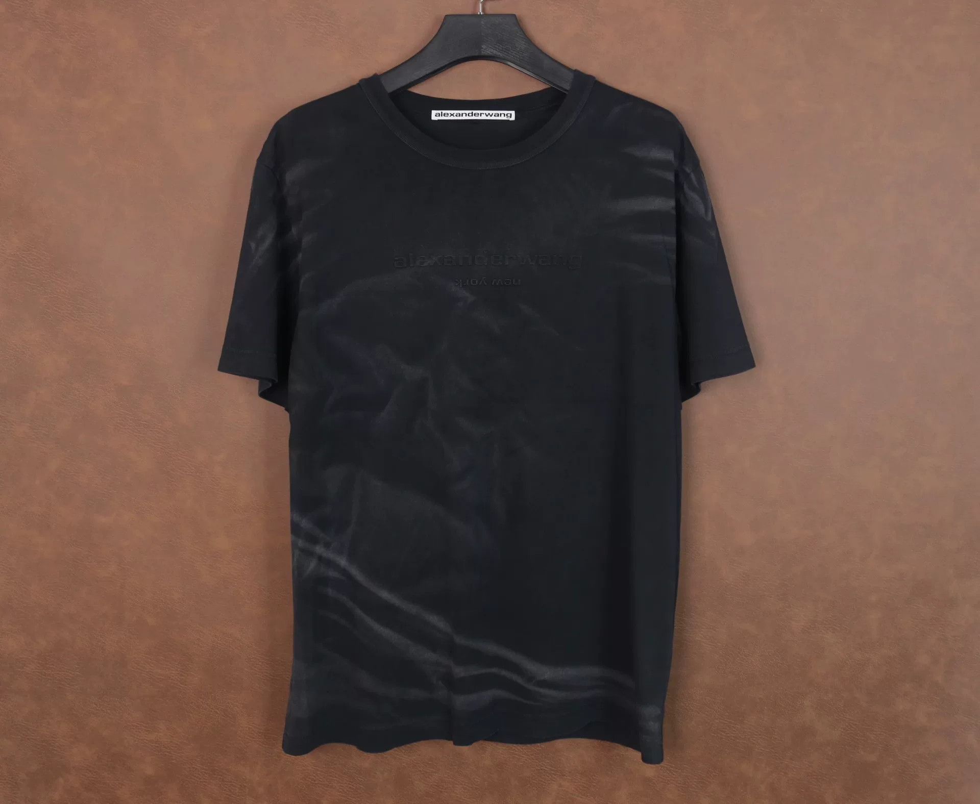 Japanese Brand Alexander Wang Tie-Dye Distressed Short-Sleeve Size US L / EU 52-54 / 3 - 1 Thumbnail