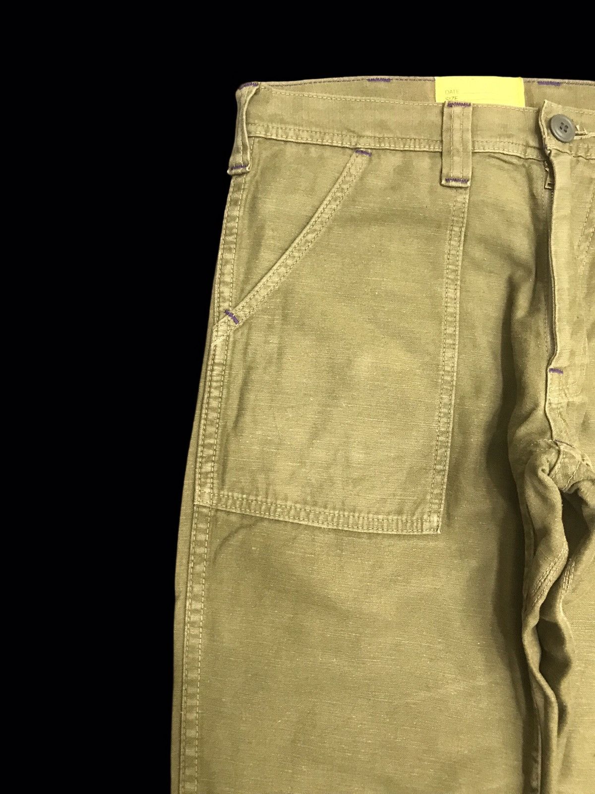 FOB Factory × Japanese Brand 💥FOB FACTORY Japan OG107 Vintage Dsigner Military Pant F105 Size US 33 - 3 Thumbnail