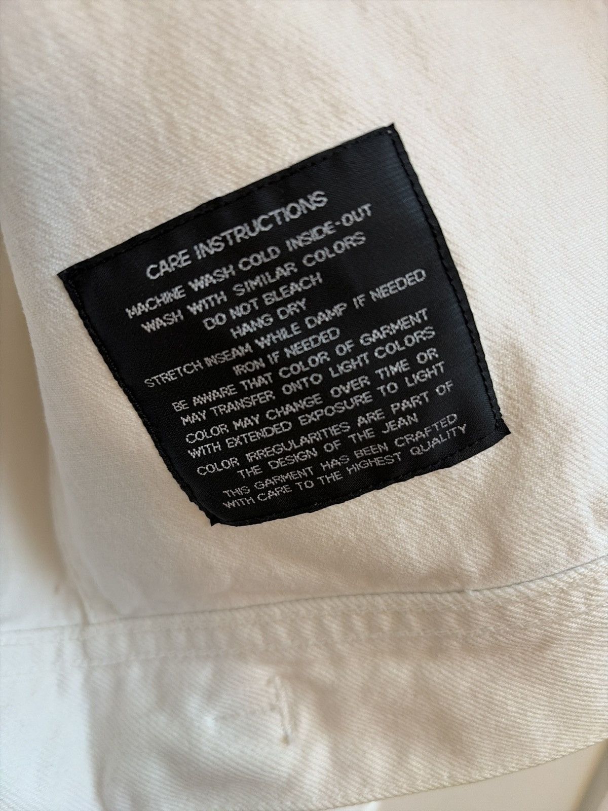 Tom Ford TF Tom Ford White Denim Jacket Size Medium Size US M / EU 48-50 / 2 - 7 Thumbnail