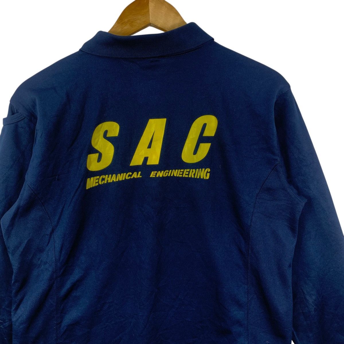 Vintage Vintage SACRAMENTO STATE UNIVERSITY Engineering Polo Tee Size US L / EU 52-54 / 3 - 6 Thumbnail